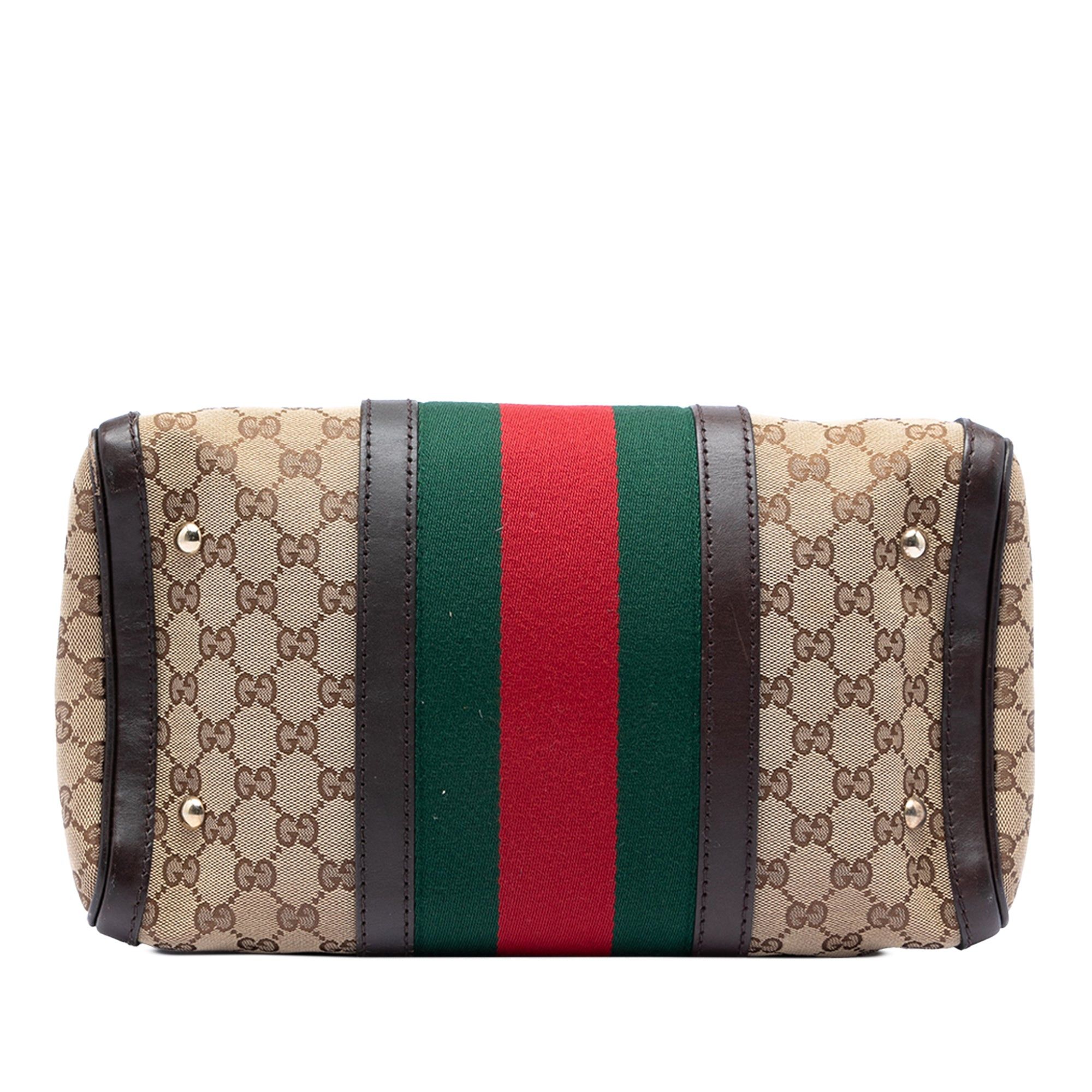 Gucci Medium GG Canvas Web Joy Boston Bag Size ONE SIZE - 3 Thumbnail
