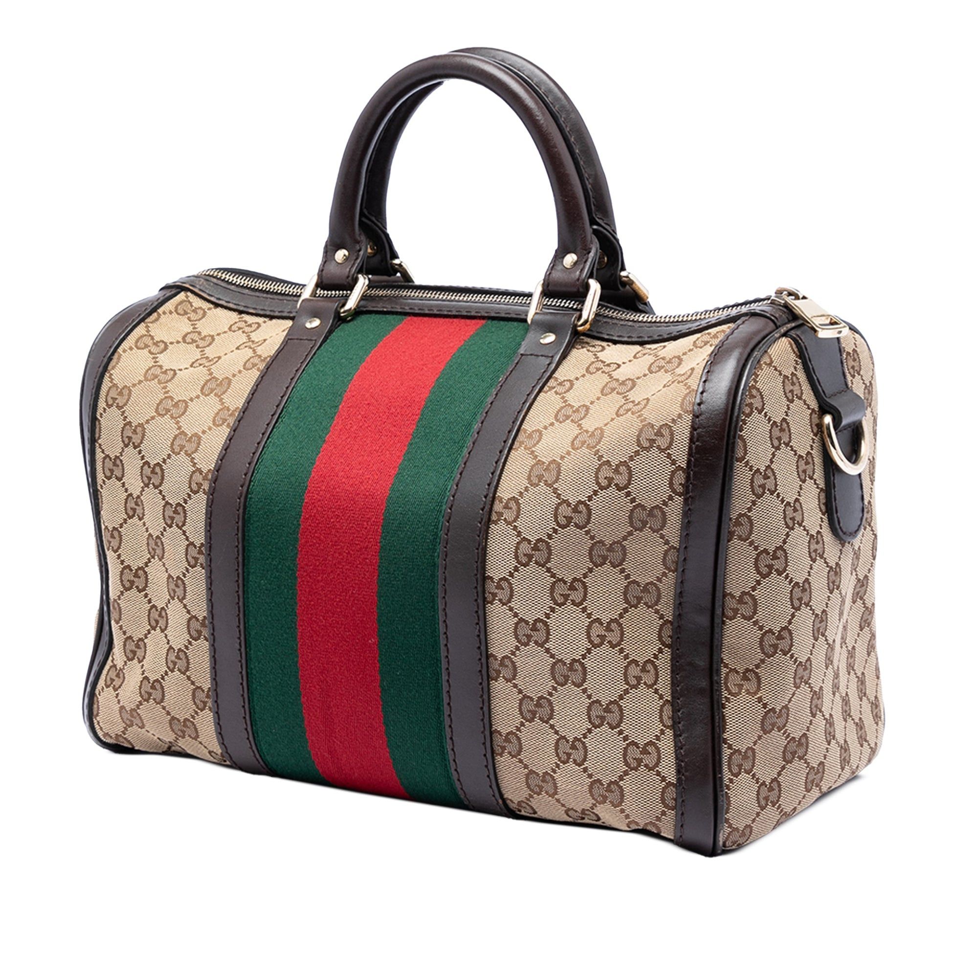 Gucci Medium GG Canvas Web Joy Boston Bag Size ONE SIZE - 2 Thumbnail