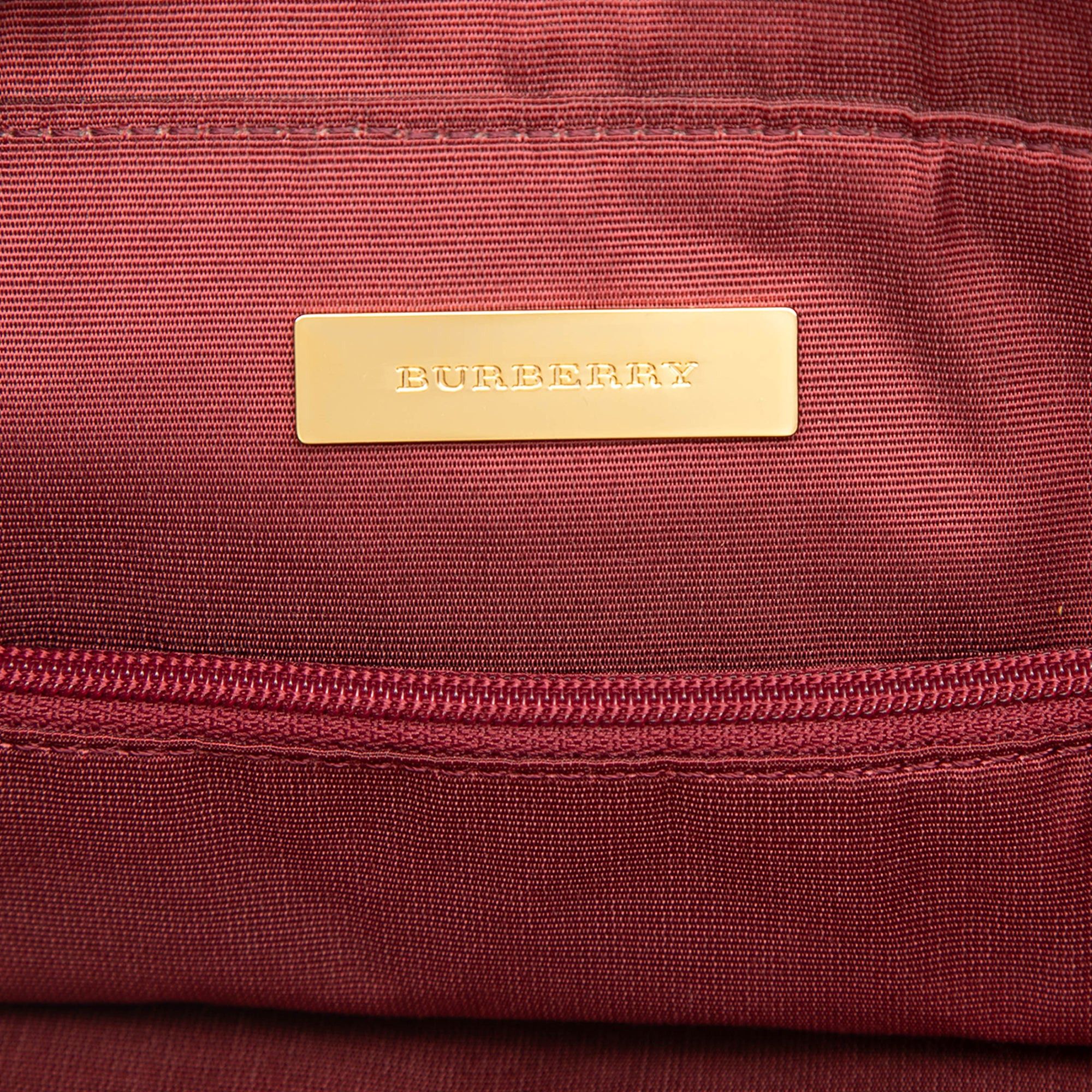 Burberry House Check Canvas Tote Size ONE SIZE - 5 Thumbnail