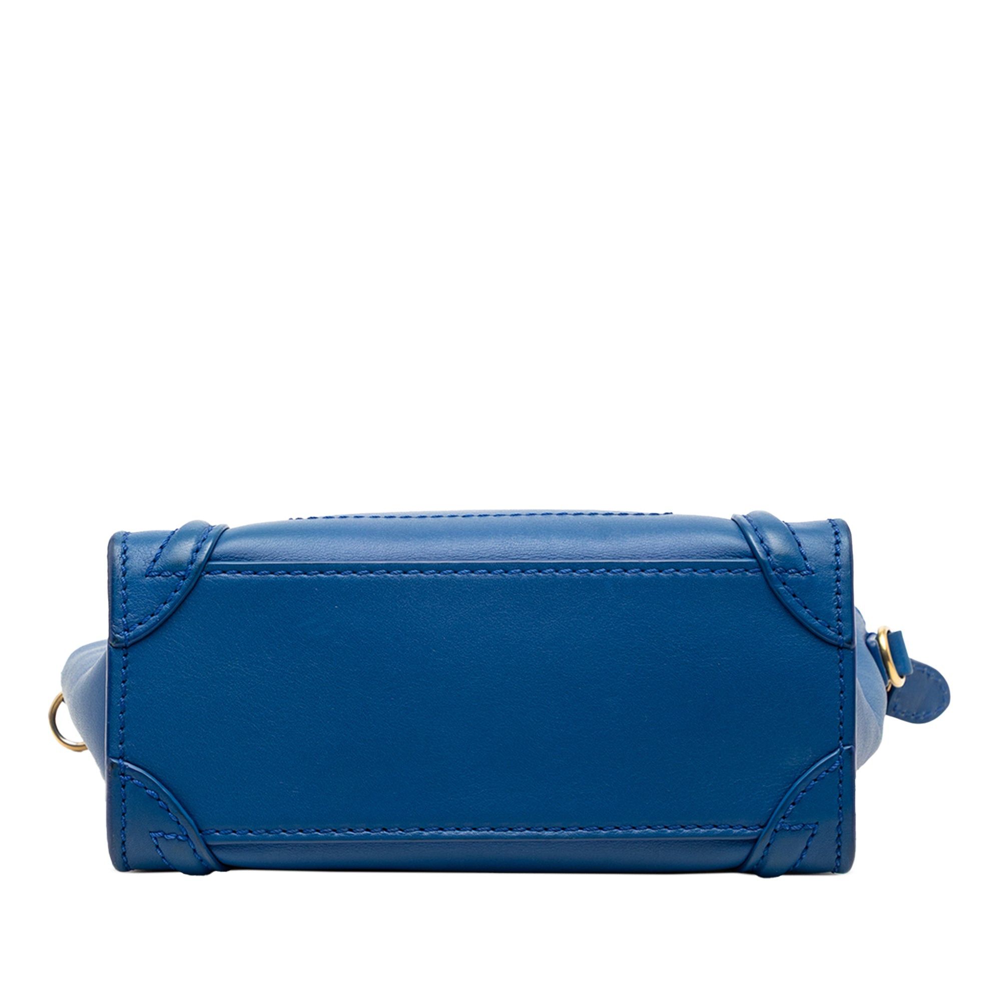 Celine Nano Leather Luggage Tote Size ONE SIZE - 3 Thumbnail