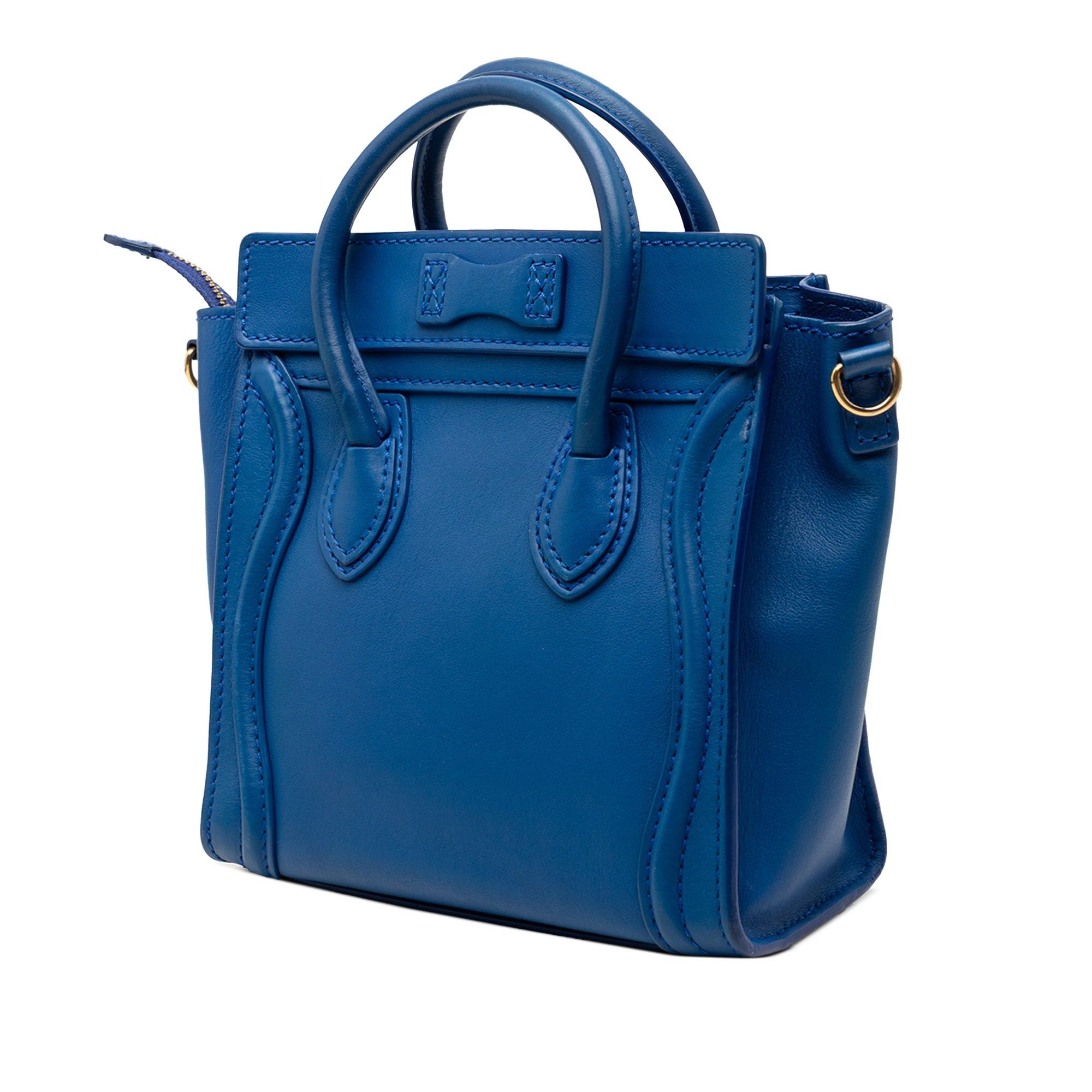 Celine Nano Leather Luggage Tote Size ONE SIZE - 2 Thumbnail