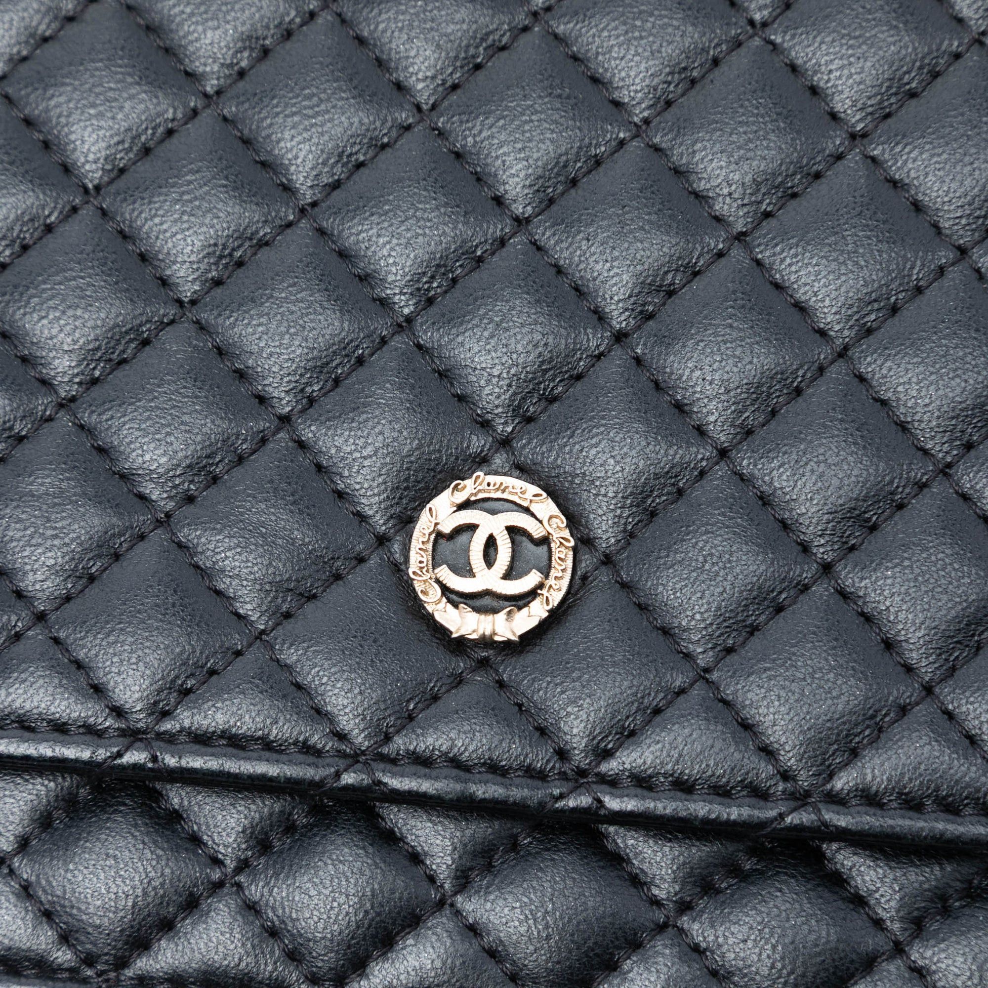 Chanel CC Microquilted Lambskin Wallet On Chain Size ONE SIZE - 6 Thumbnail