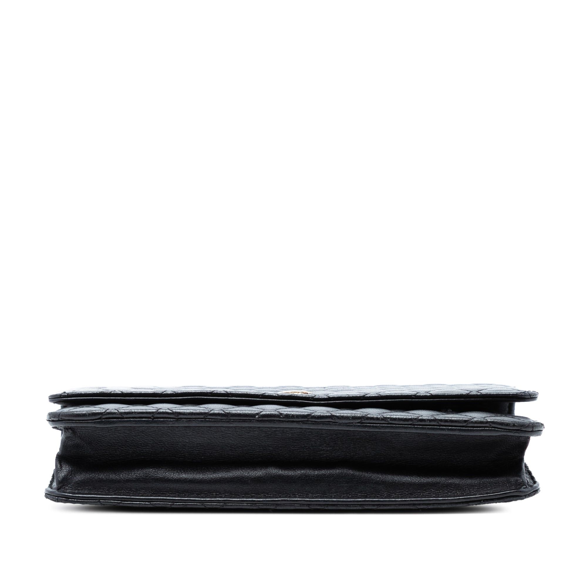 Chanel CC Microquilted Lambskin Wallet On Chain Size ONE SIZE - 3 Thumbnail