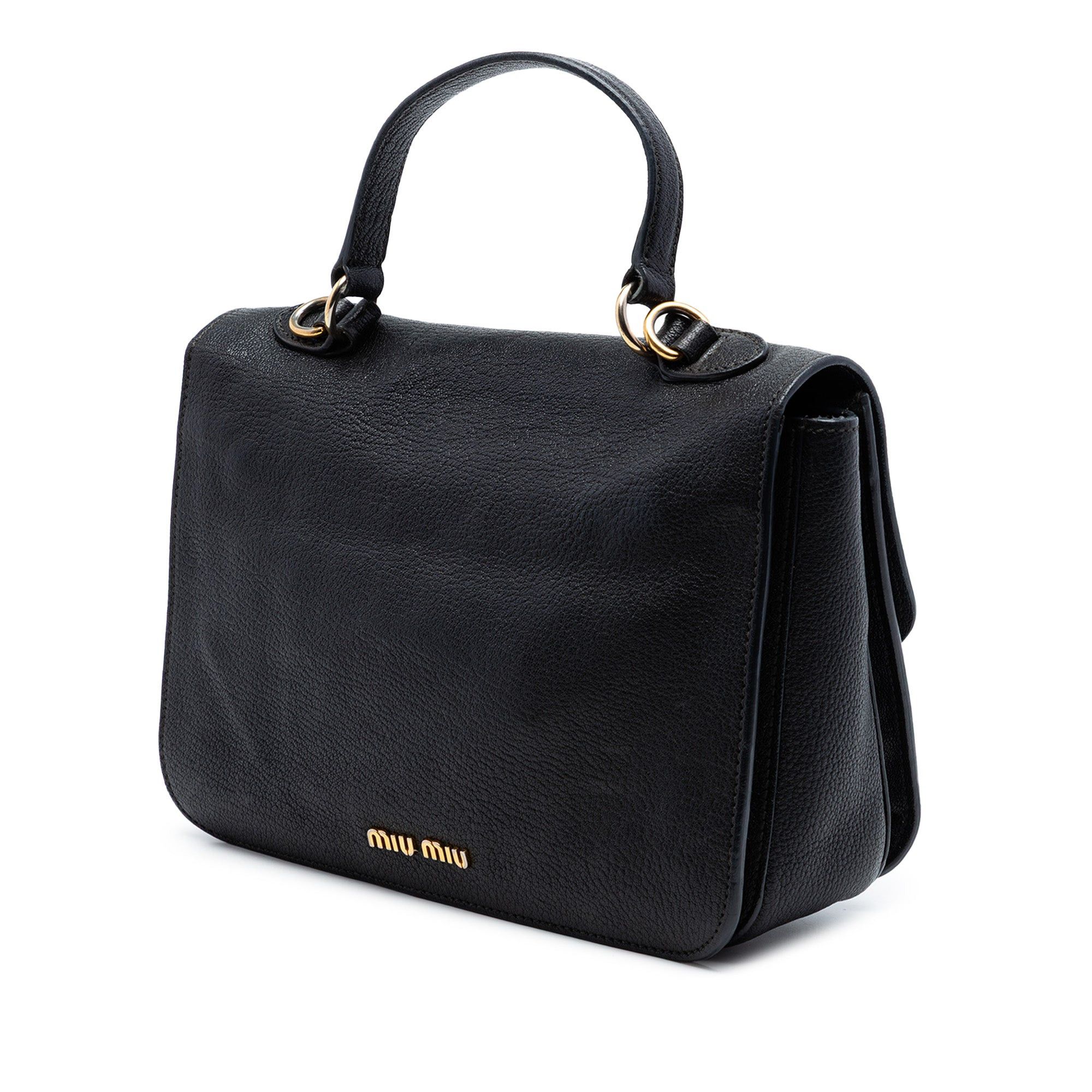 Miu Miu Goatskin Madras Flap Satchel Size ONE SIZE - 2 Thumbnail
