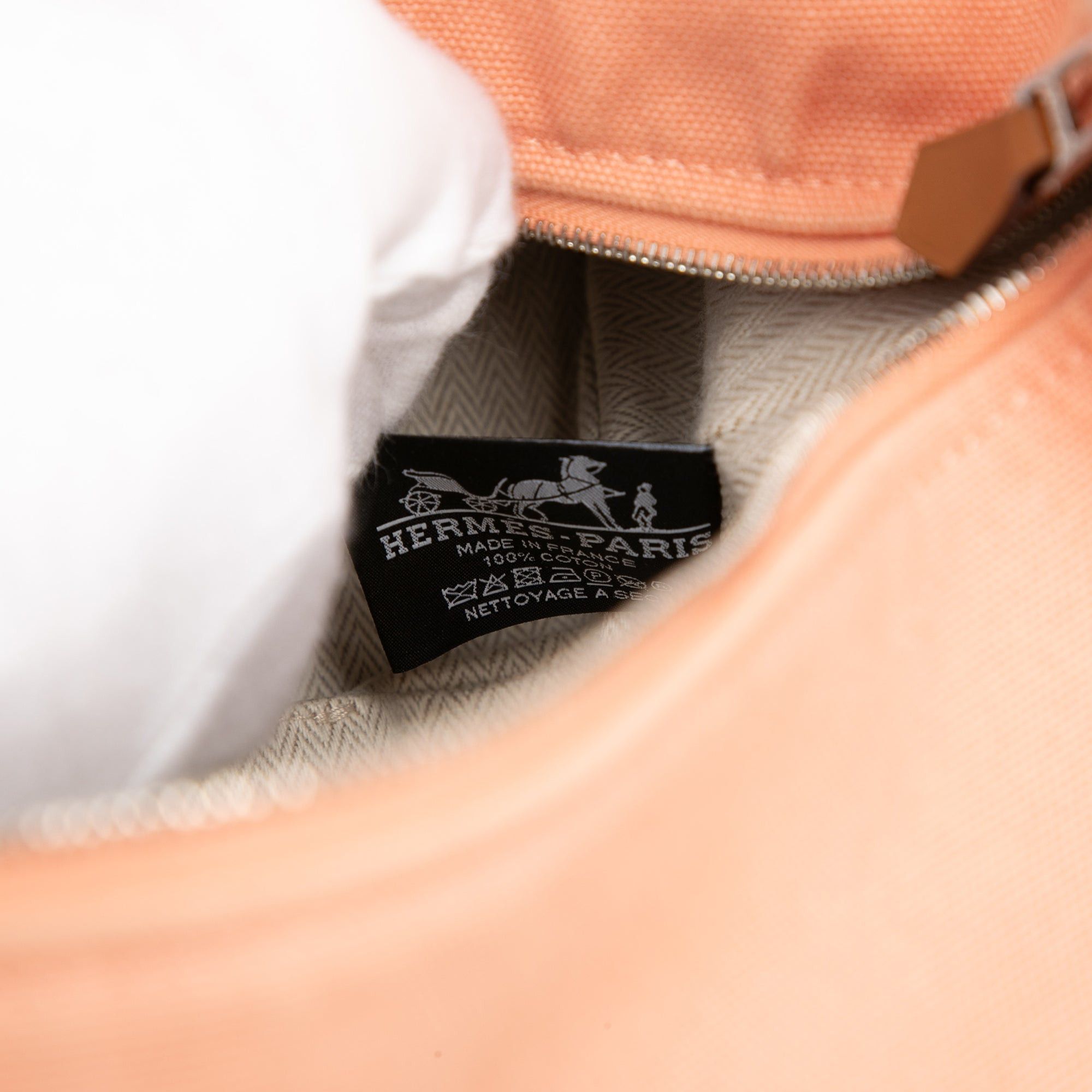 Hermes Large Toile Bride A Brac Case Size ONE SIZE - 5 Thumbnail