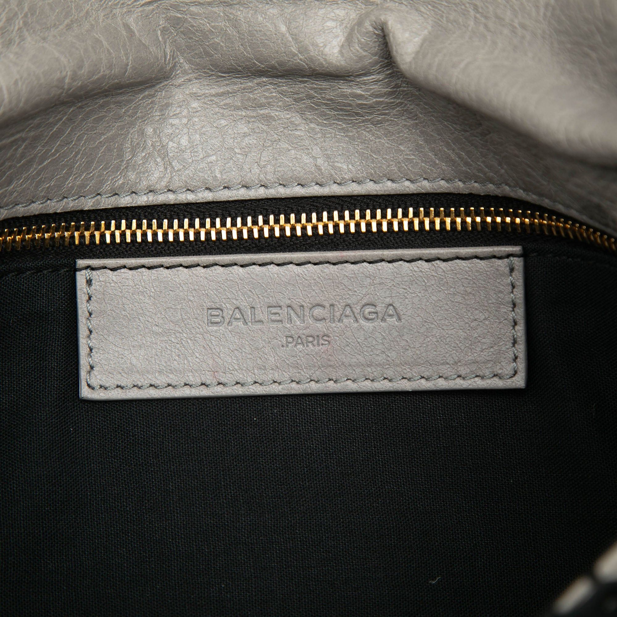 Balenciaga Lambskin Motocross Giant 12 Envelope Clutch With Strap Size ONE SIZE - 5 Thumbnail