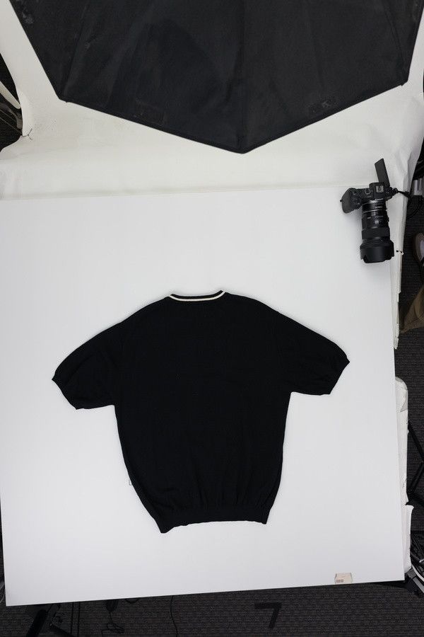 Rhude Logo Knit Tee SIZE XL Size US XL / EU 56 / 4 - 2 Thumbnail