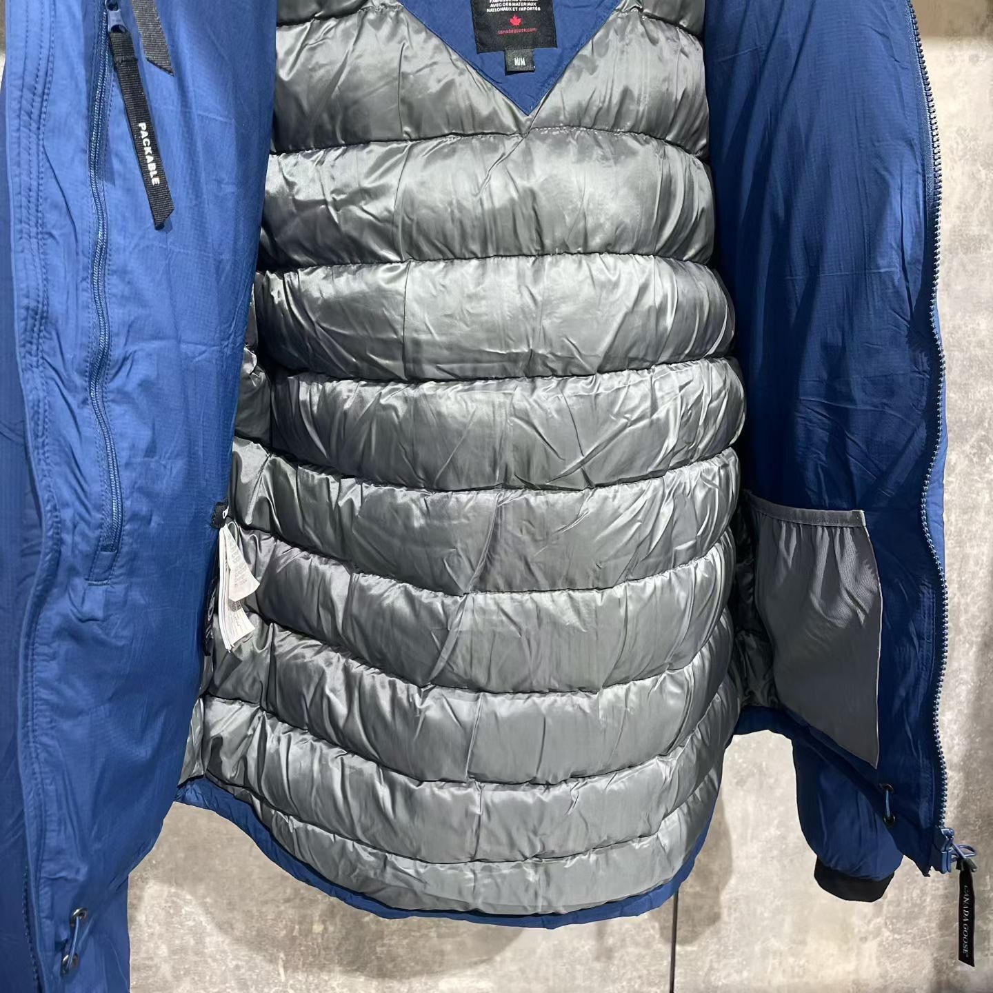 Canada Goose Canada Goose Down Blue Heavy Coat m Men Size US M / EU 48-50 / 2 - 8 Thumbnail