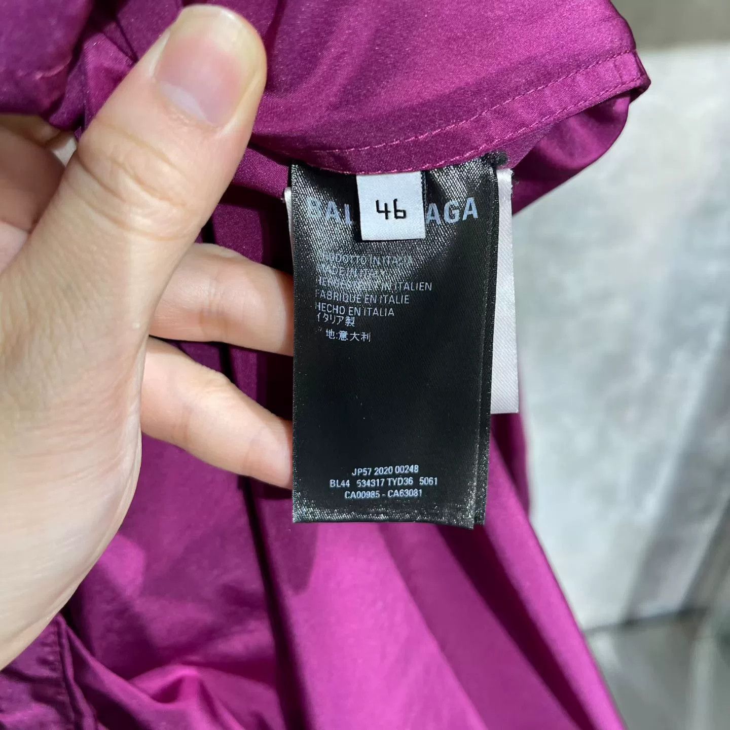 Balenciaga Balenciaga Pink Light Jacket m Men Size US M / EU 48-50 / 2 - 6 Thumbnail
