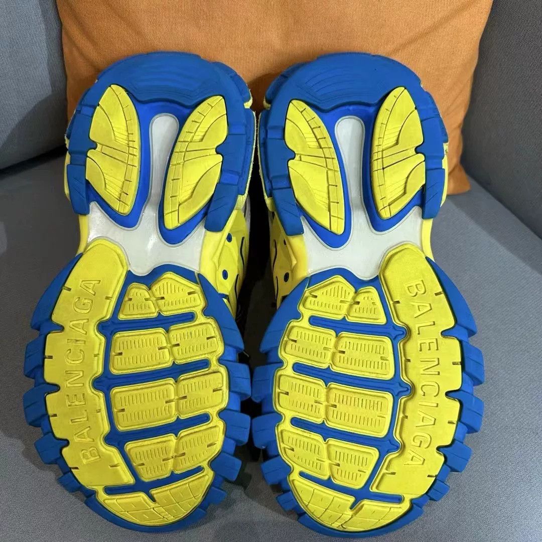 Balenciaga Balenciaga Yellow Lowtop Sneakers 10 Men Size US 10 / EU 43 - 3 Thumbnail
