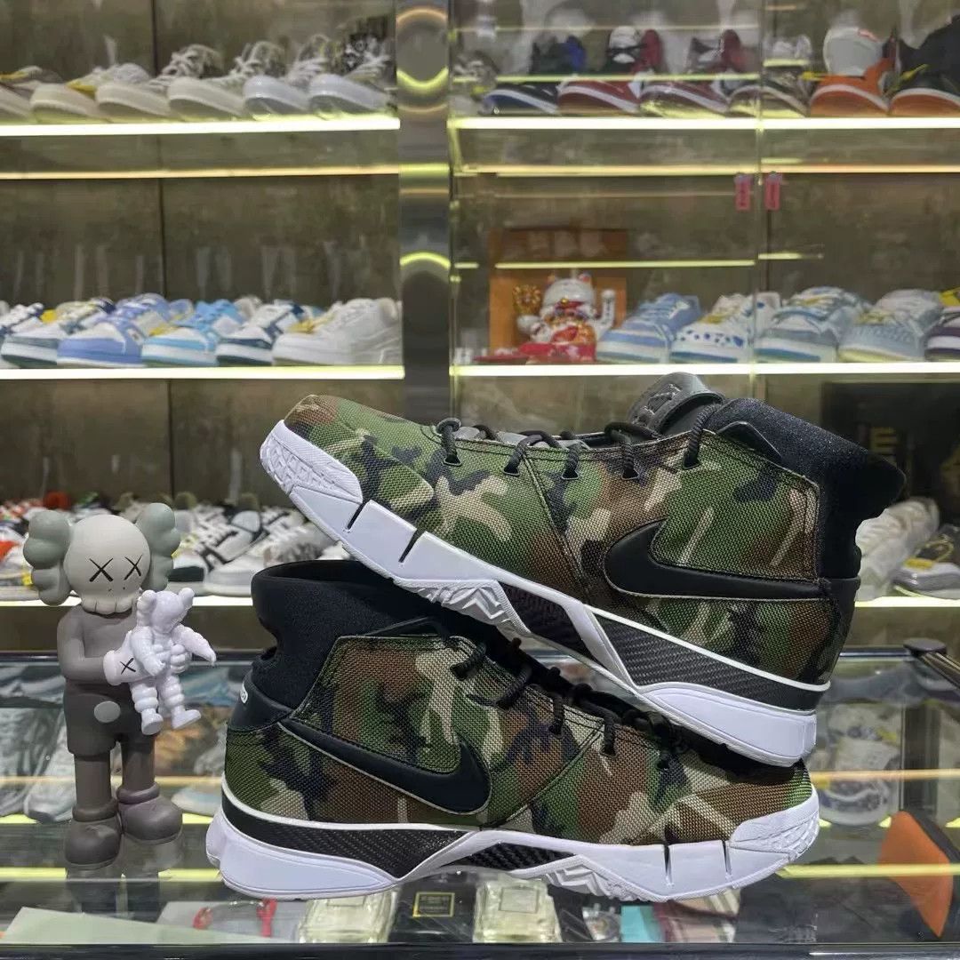 Nike Nike Camo Green Lowtop Sneakers 12 Men Size US 12 / EU 45 - 4 Thumbnail