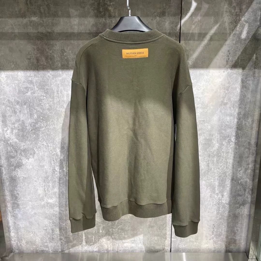 Louis Vuitton Louis Vuitton Retro Green Hoodie XL Women Size XL / US 12-14 / IT 48-50 - 2 Thumbnail