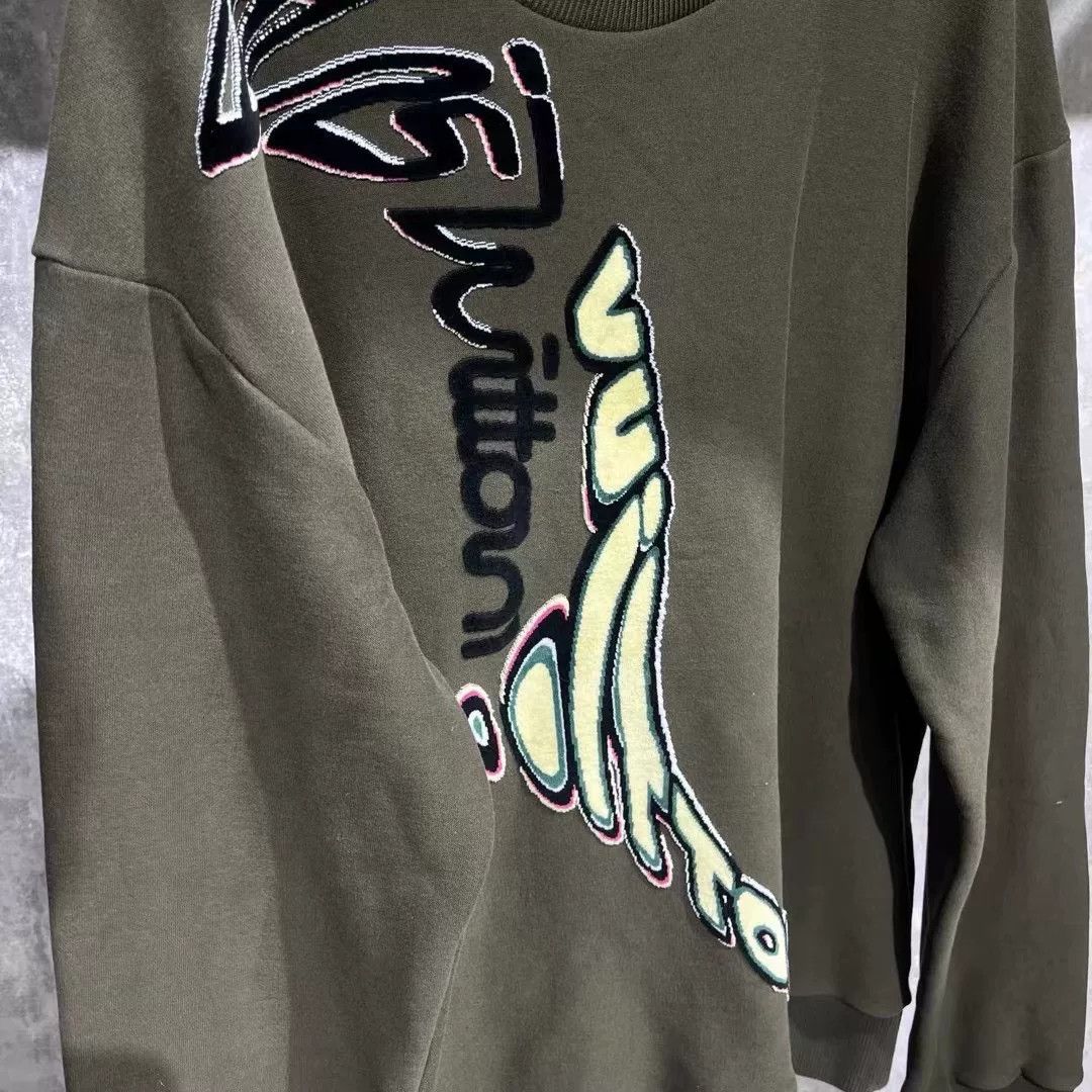 Louis Vuitton Louis Vuitton Retro Green Hoodie XL Women Size XL / US 12-14 / IT 48-50 - 5 Thumbnail