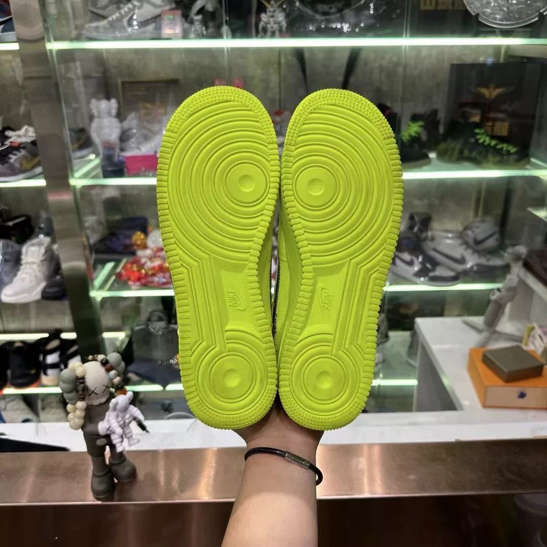 Nike Nike AIR FORCE 1 Green Lowtop Sneakers 9.5 Men Size US 9.5 / EU 42-43 - 4 Thumbnail