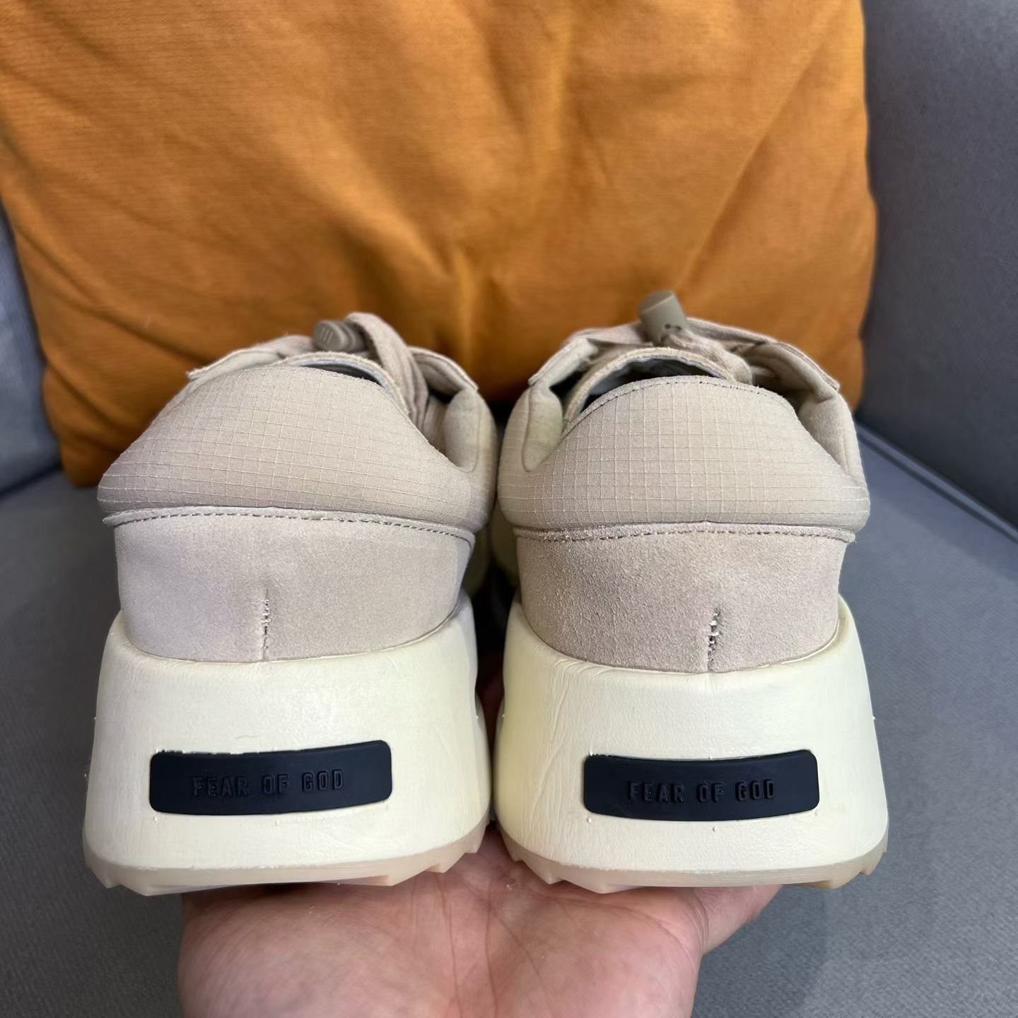 Fear of God Fear of God Retro Brown Lowtop Sneakers 10 Men Size US 10 / EU 43 - 4 Thumbnail