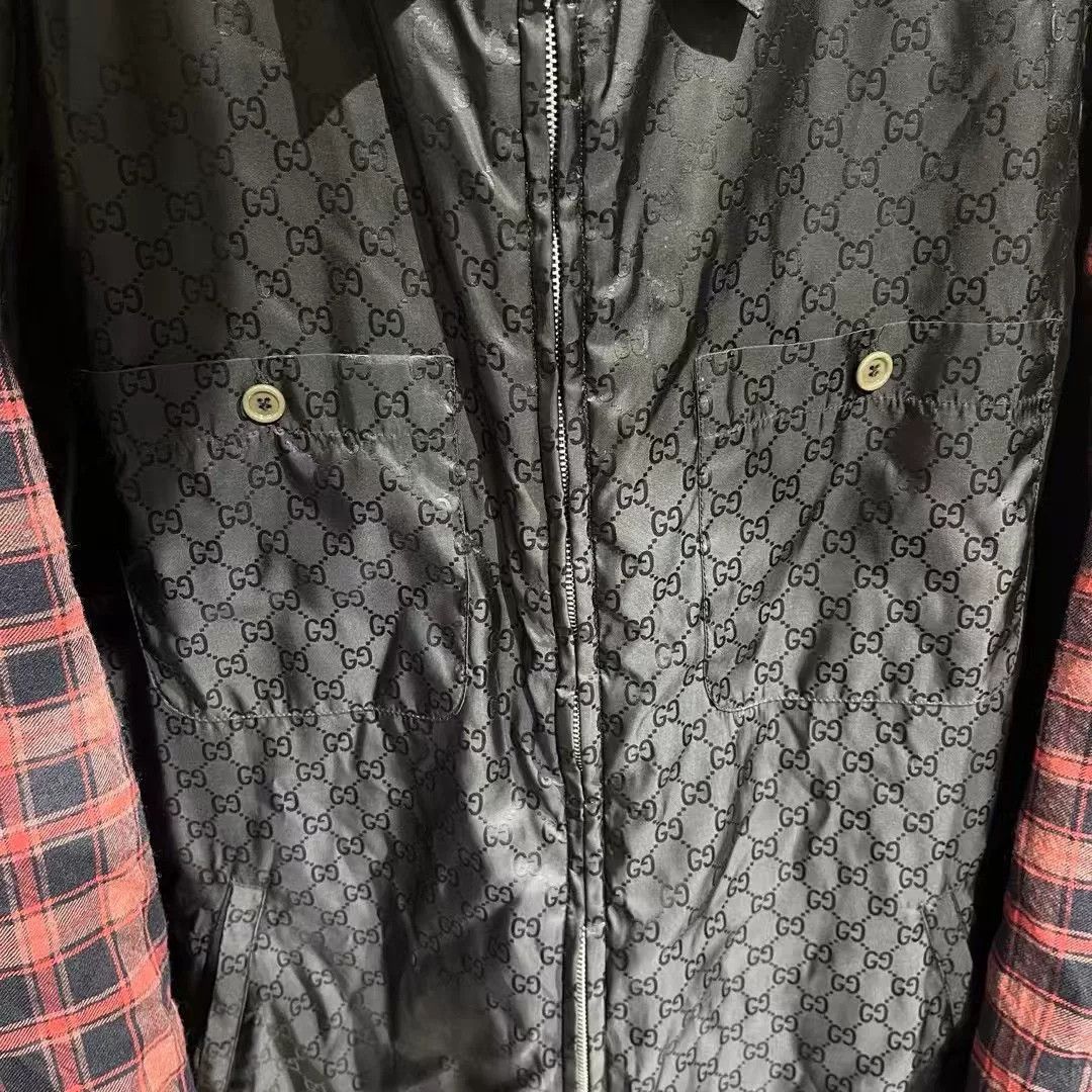 Gucci Gucci Patchwork Cotton Heavy Coat l Men Size US L / EU 52-54 / 3 - 4 Thumbnail