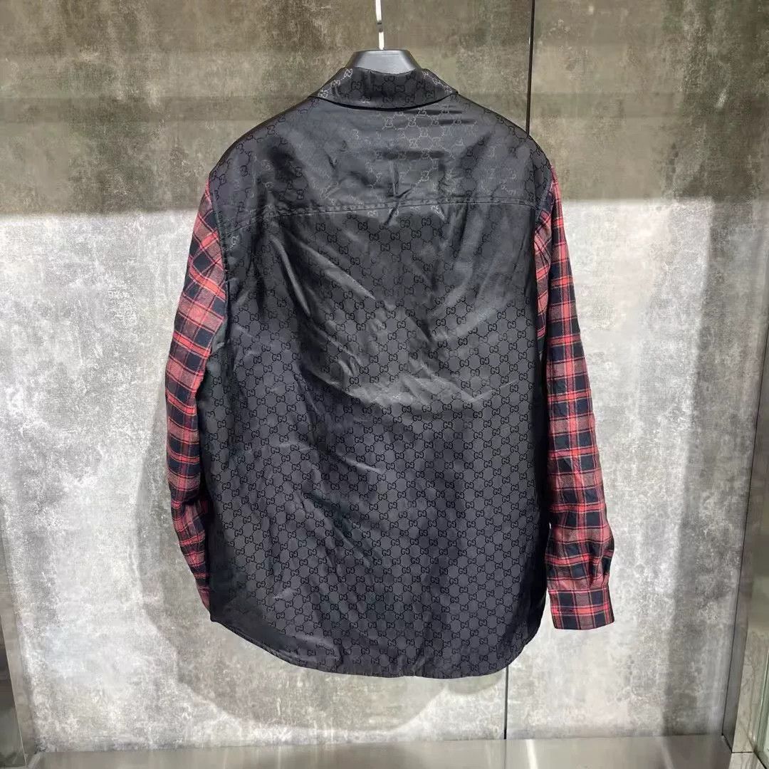 Gucci Gucci Patchwork Cotton Heavy Coat l Men Size US L / EU 52-54 / 3 - 2 Thumbnail