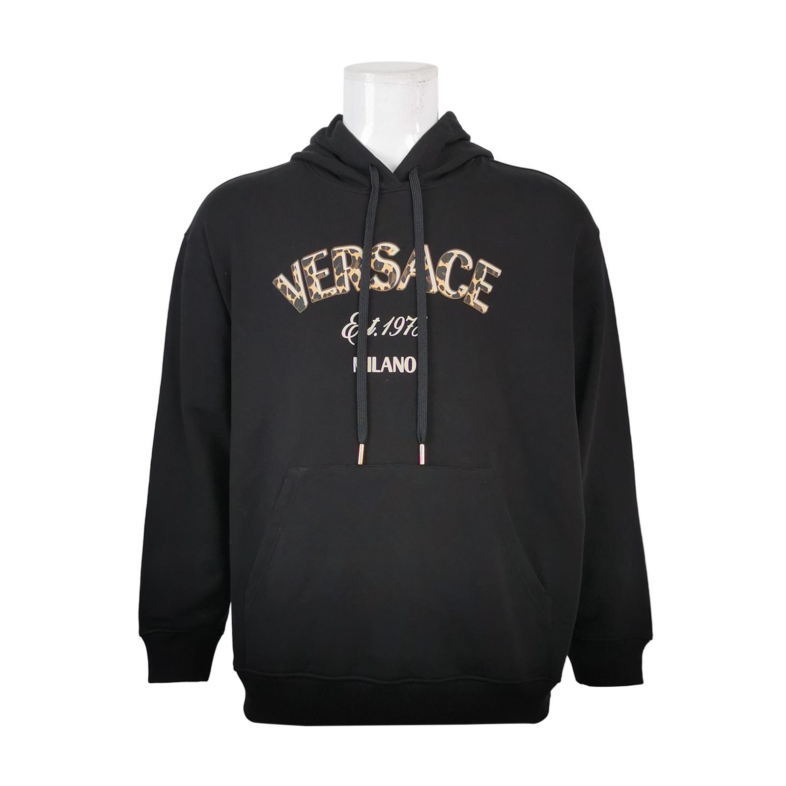 Versace Versace Leopard Print Logo Hoodie Size 44 Size US S / EU 44-46 / 1 - 2 Thumbnail
