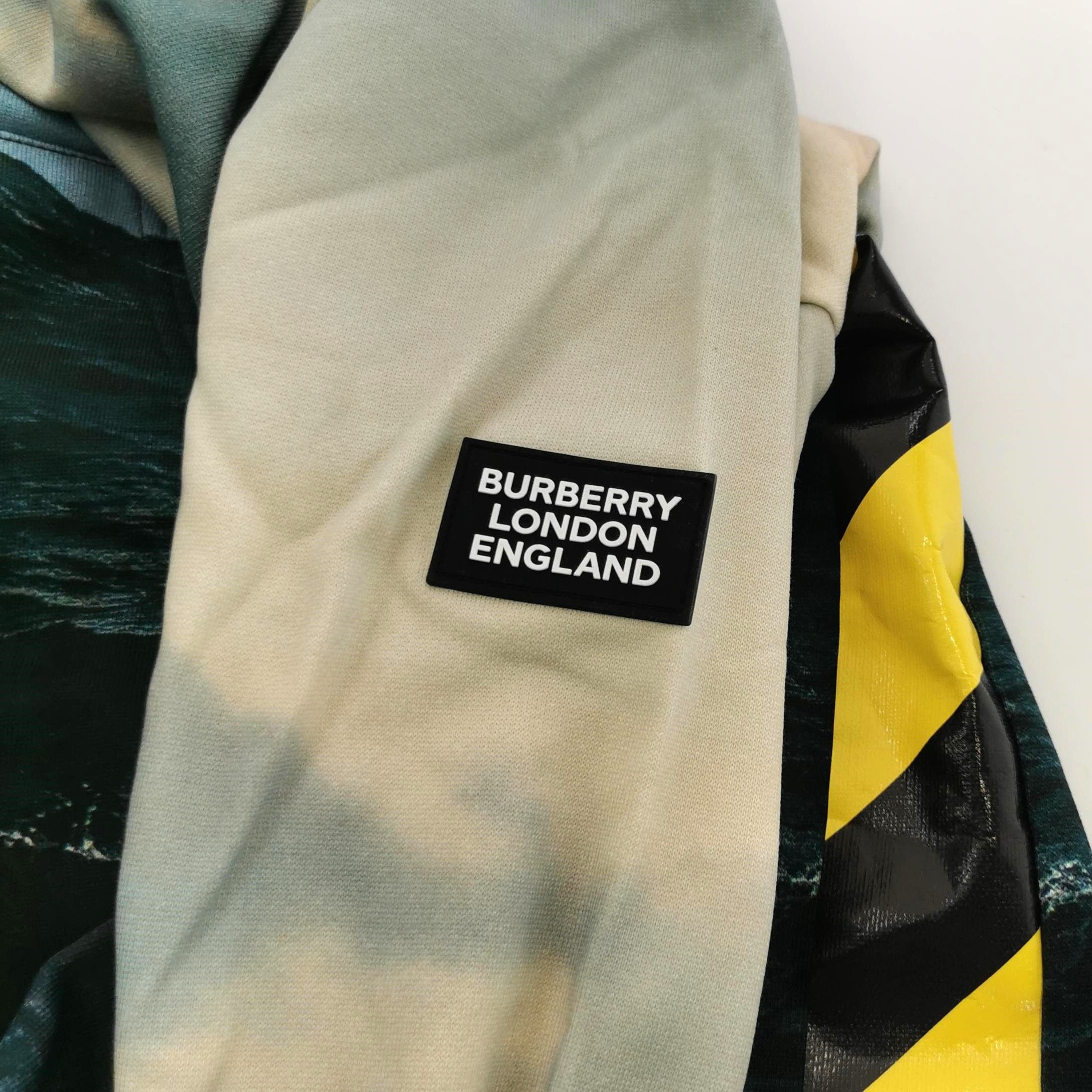 Burberry Burberry Wave Print Hoodie Size M Size US M / EU 48-50 / 2 - 4 Thumbnail