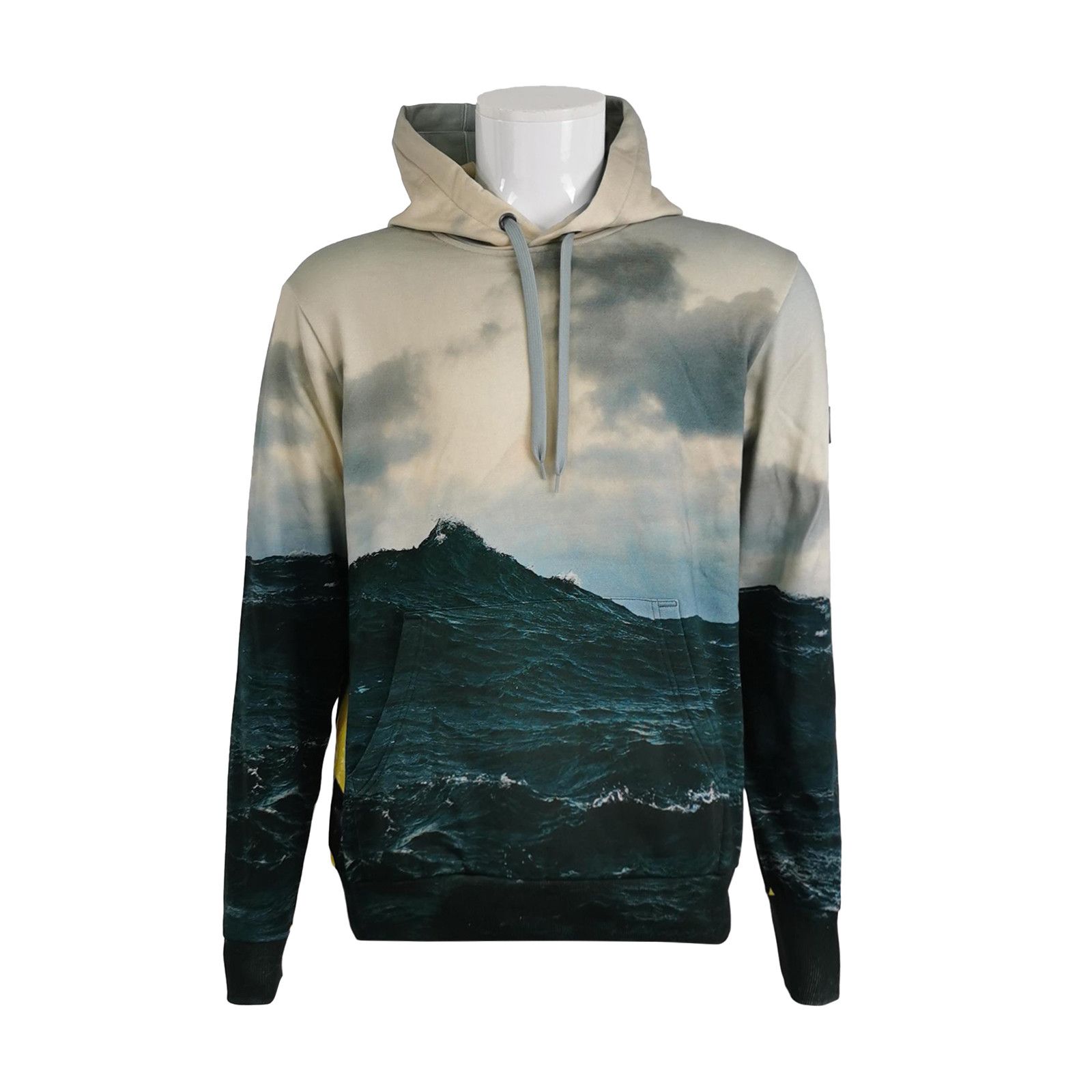 Burberry Burberry Wave Print Hoodie Size M Size US M / EU 48-50 / 2 - 2 Thumbnail