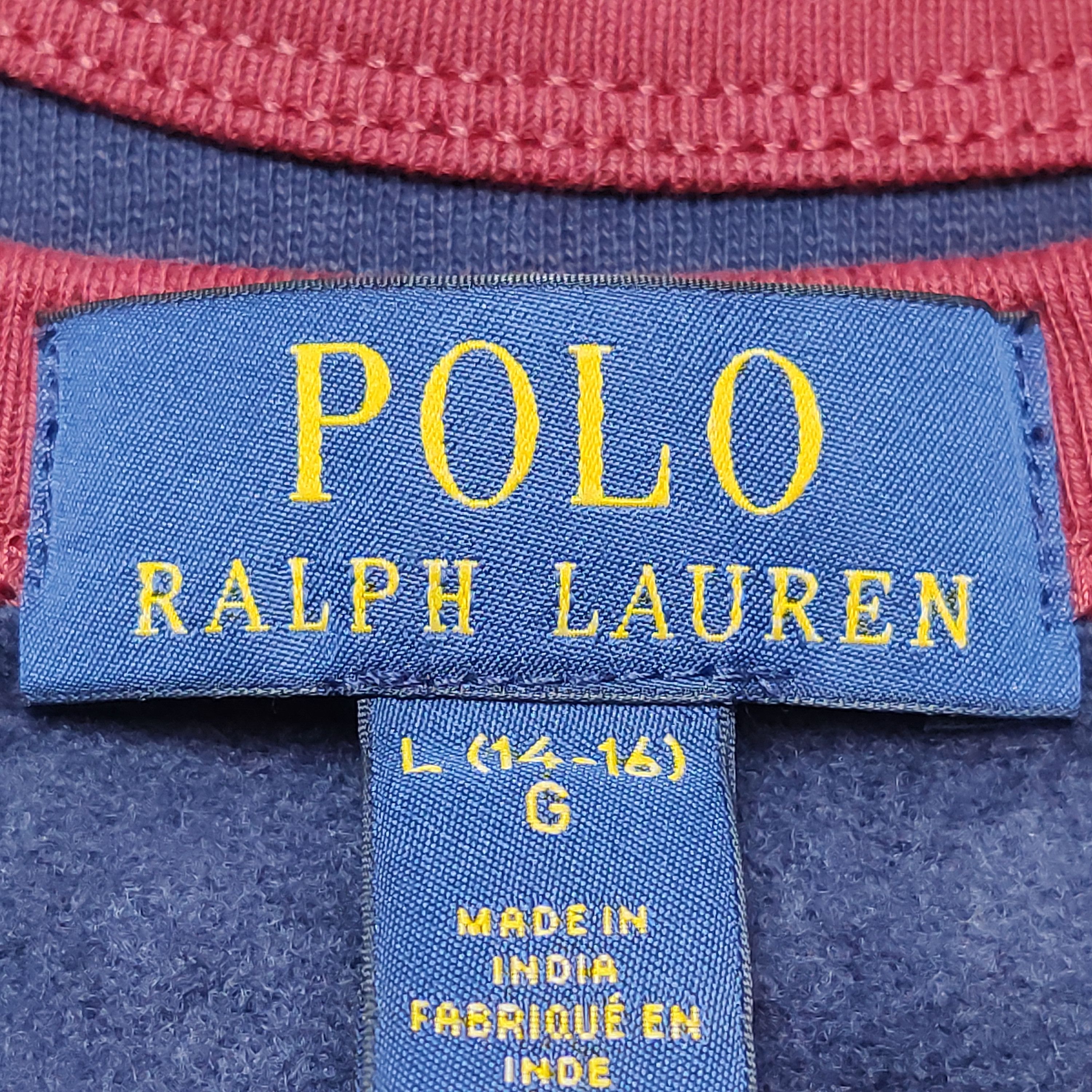 Polo Ralph Lauren Polo Ralph Lauren Letter Logo Sweatshirt XS Size US XS / EU 42 / 0 - 8 Thumbnail