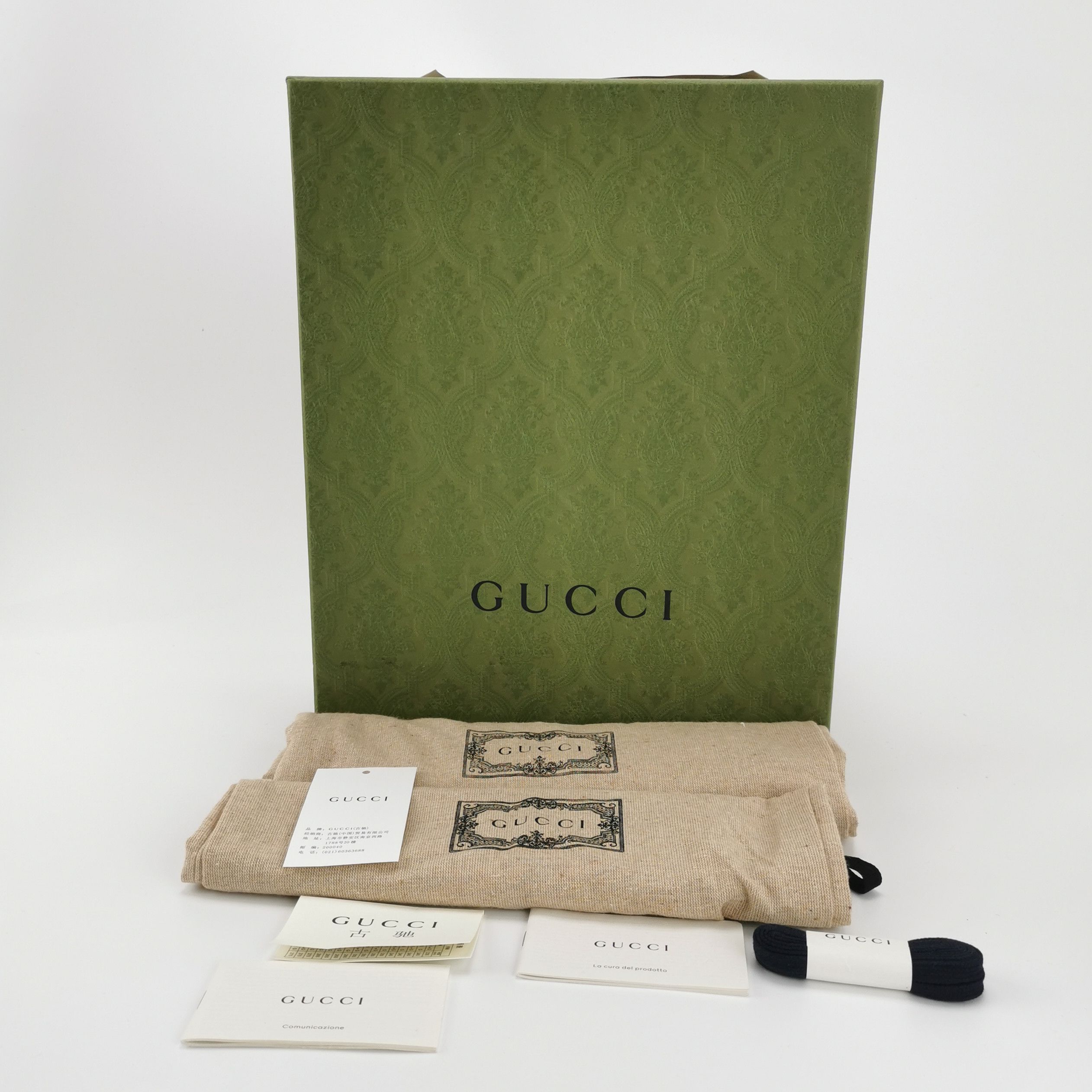 Gucci Gucci Blue Rhyton Sneakers EU 40 Size US 7 / EU 40 - 7 Thumbnail