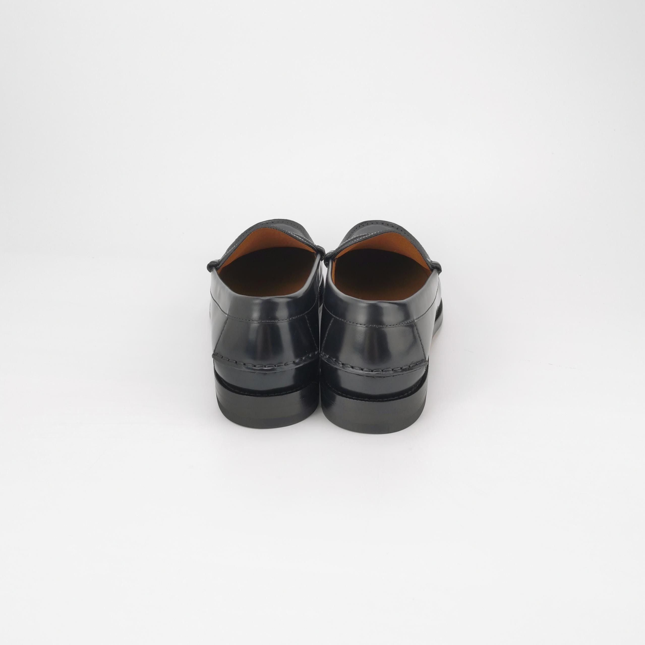 Gucci Gucci Web Stripe Leather Loafers 45.5 Size US 12 / EU 45 - 5 Thumbnail