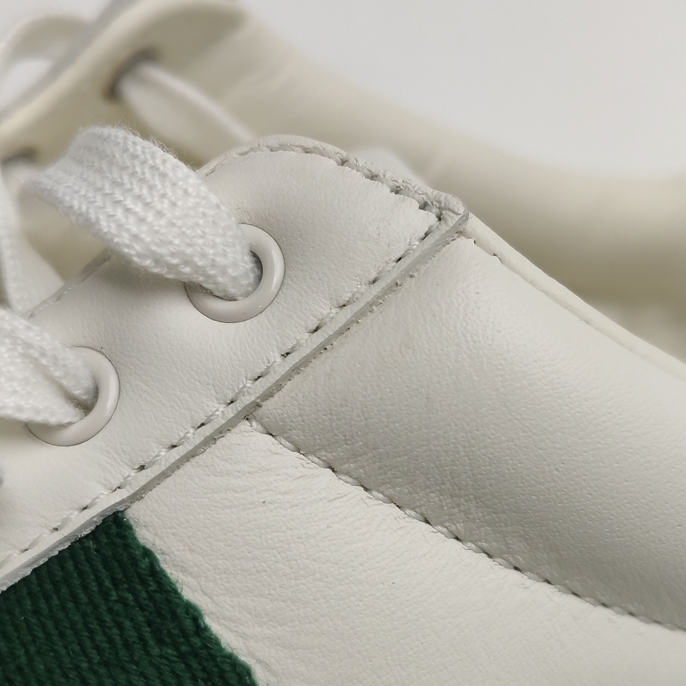 Gucci Gucci Ace Web Low-Top Sneakers EU 40.5 Size US 7 / EU 40 - 8 Thumbnail