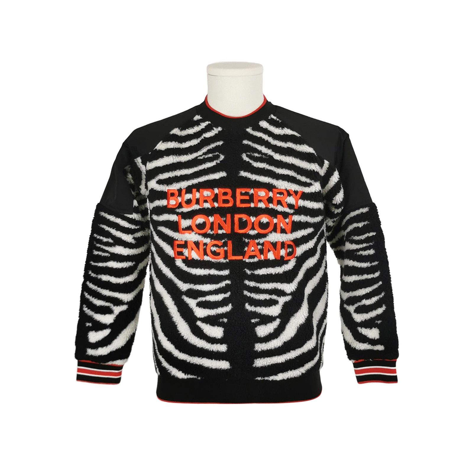 Burberry Burberry Zebra Print Logo Sweatshirt 12Y Size US XS / EU 42 / 0 - 2 Thumbnail