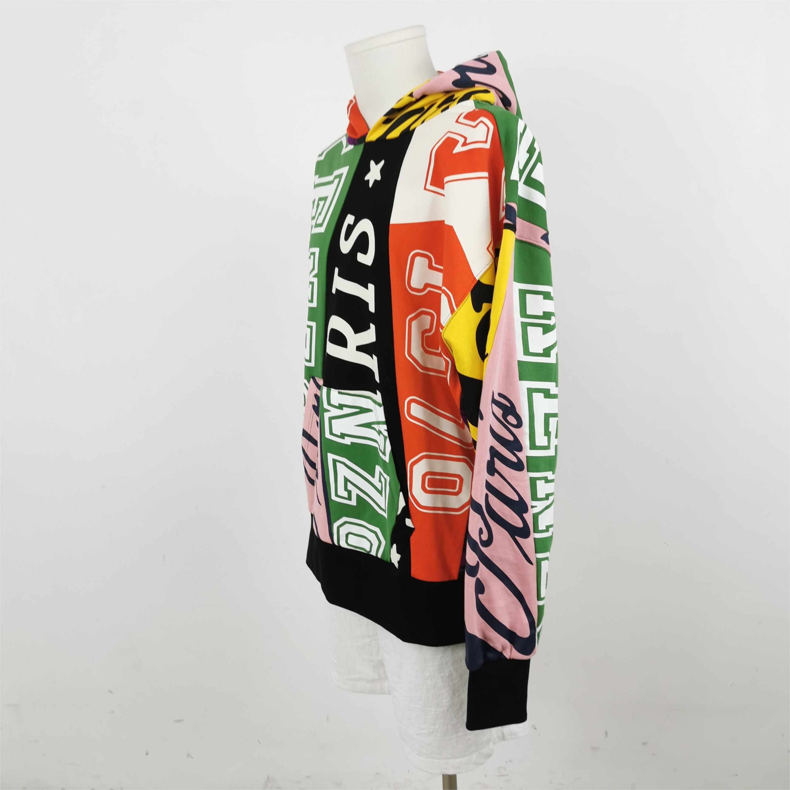 Kenzo Kenzo Flags Colorblock Oversize Hoodie Size M Size US M / EU 48-50 / 2 - 3 Thumbnail
