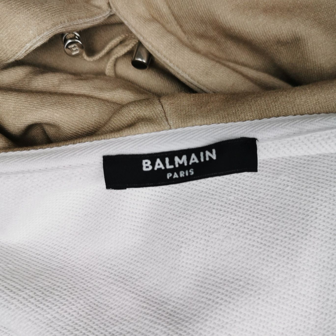 Balmain Balmain Logo Graphic Cotton Hoodie S Size US S / EU 44-46 / 1 - 8 Thumbnail