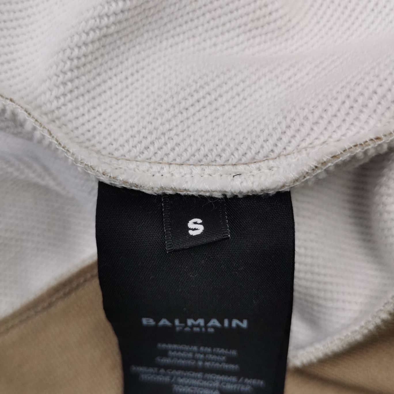 Balmain Balmain Logo Graphic Cotton Hoodie S Size US S / EU 44-46 / 1 - 9 Thumbnail