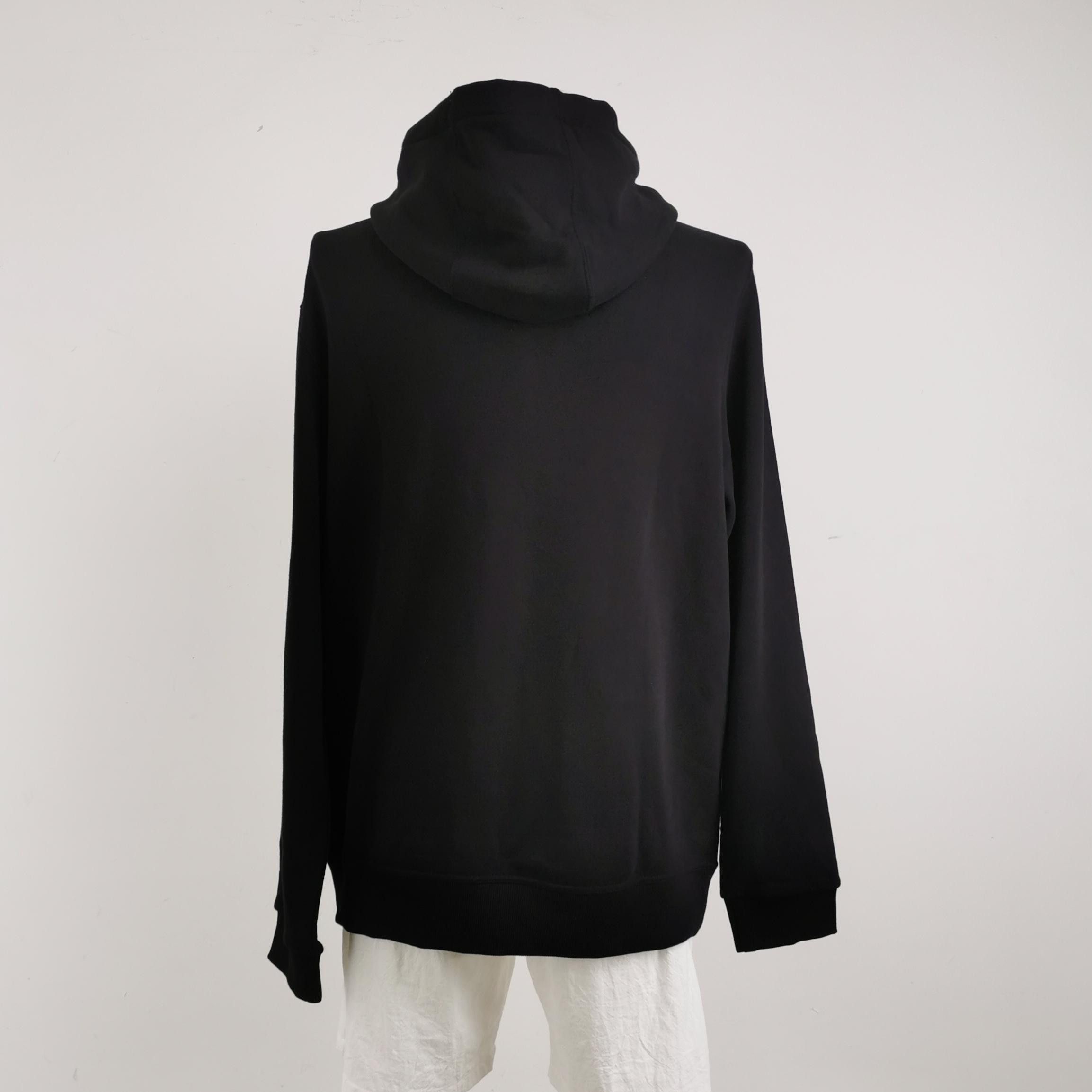 Burberry Burberry Logo Embroidery Black Hoodie Size M Size US M / EU 48-50 / 2 - 4 Thumbnail