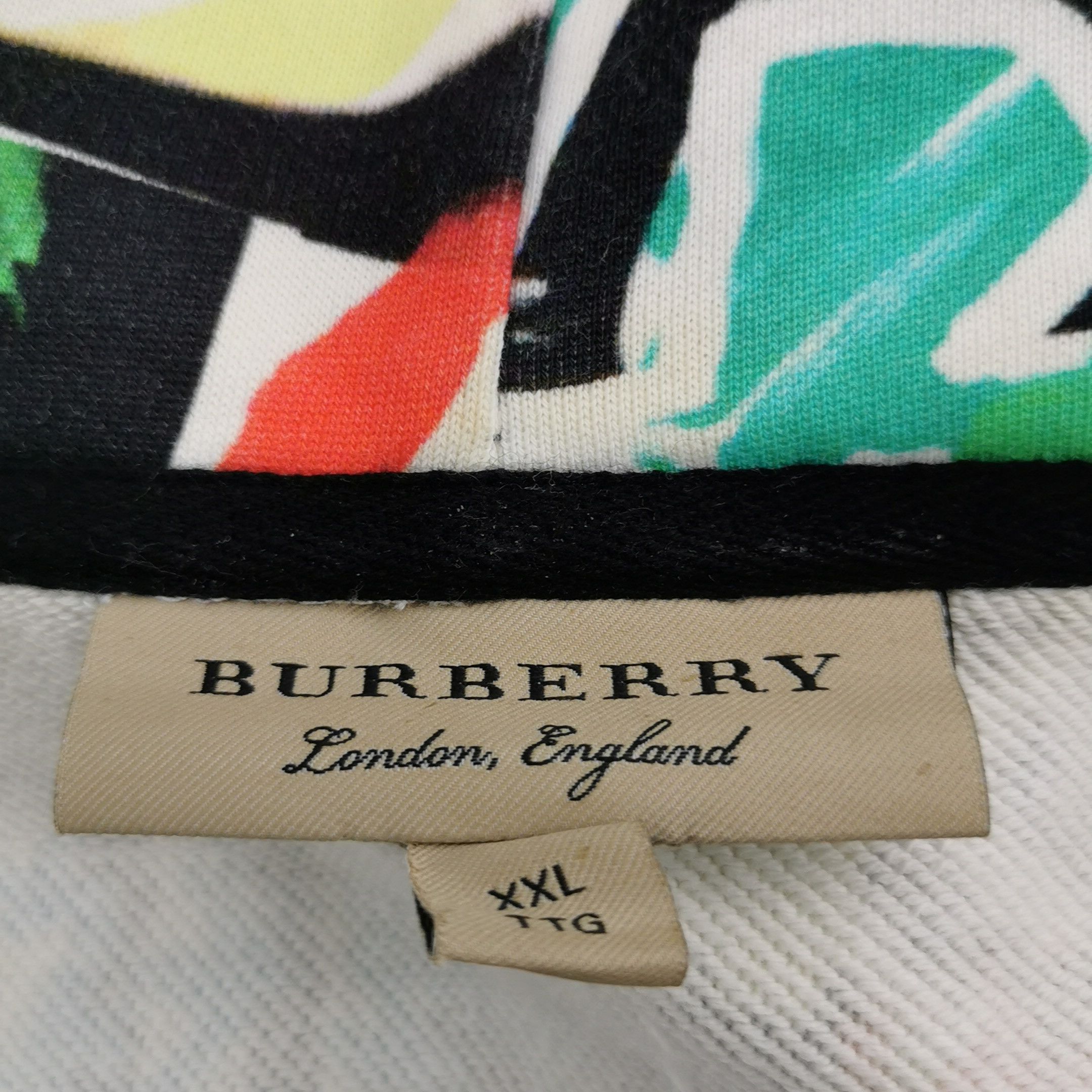 Burberry Burberry Graffiti Print Hoodie XXL Size US XXL / EU 58 / 5 - 9 Thumbnail