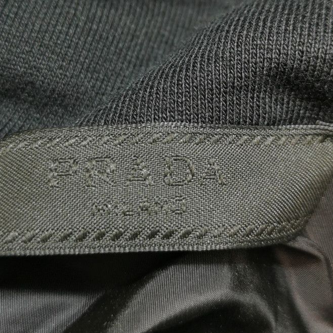 Prada Prada Logo Patch Cotton Hoodie Size L Size US L / EU 52-54 / 3 - 6 Thumbnail