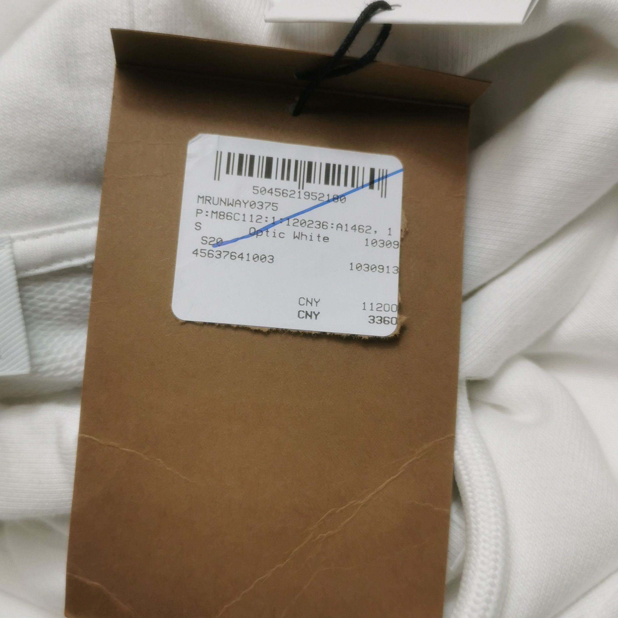 Burberry Burberry Star Logo Cutout Hoodie White Size S Size US S / EU 44-46 / 1 - 13 Thumbnail