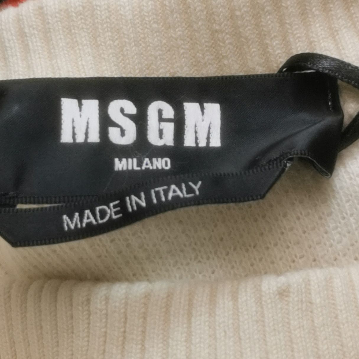 MSGM MSGM Graphic Print Raw Hem Sweatshirt Size S Size US S / EU 44-46 / 1 - 6 Thumbnail