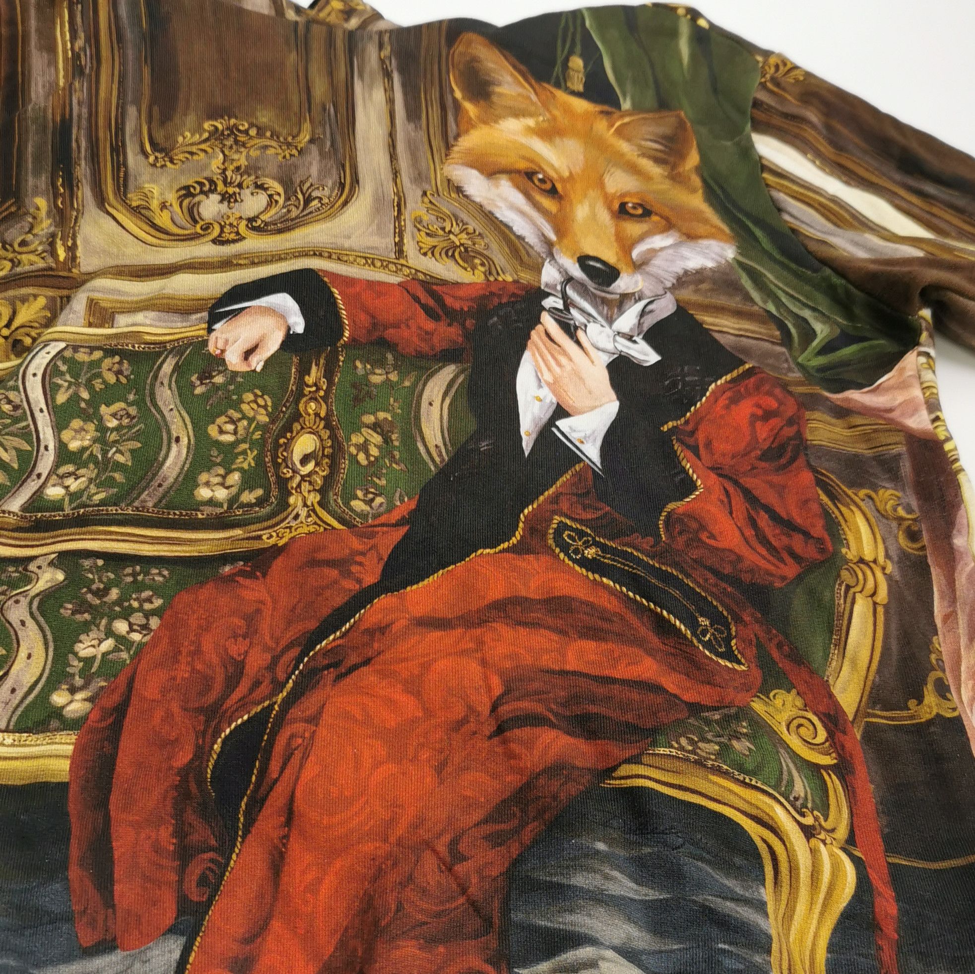 Dolce & Gabbana Dolce & Gabbana Fox Graphic Hoodie EU 48 Size US M / EU 48-50 / 2 - 4 Thumbnail