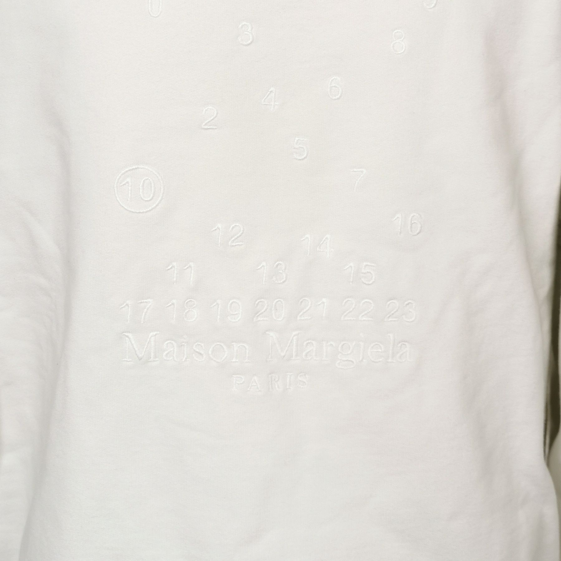 Maison Margiela Maison Margiela Tonal Numbers Sweatshirt S Size US S / EU 44-46 / 1 - 4 Thumbnail