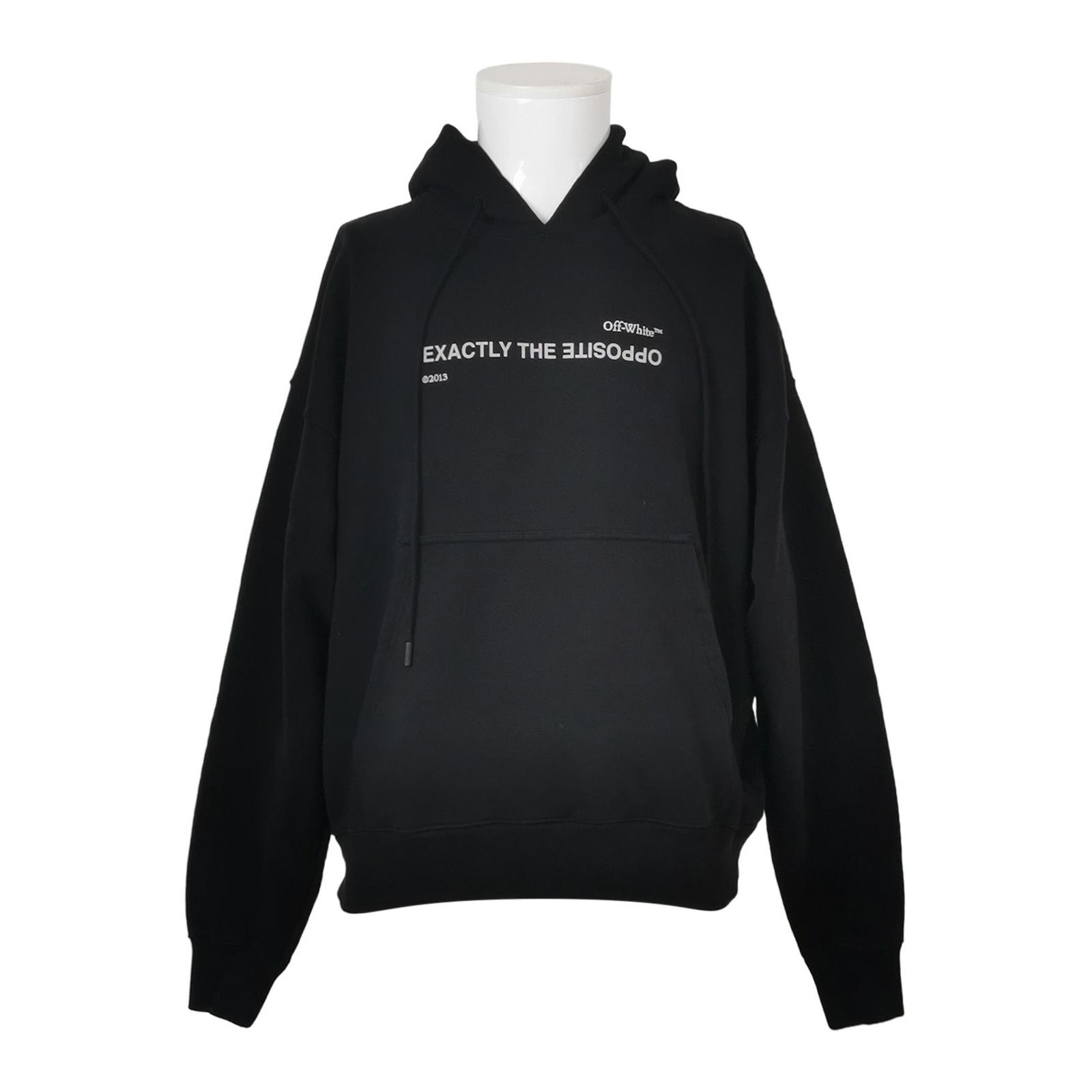 Off-White Off-White Exactly The Opposite Hoodie Size M Size US M / EU 48-50 / 2 - 2 Thumbnail