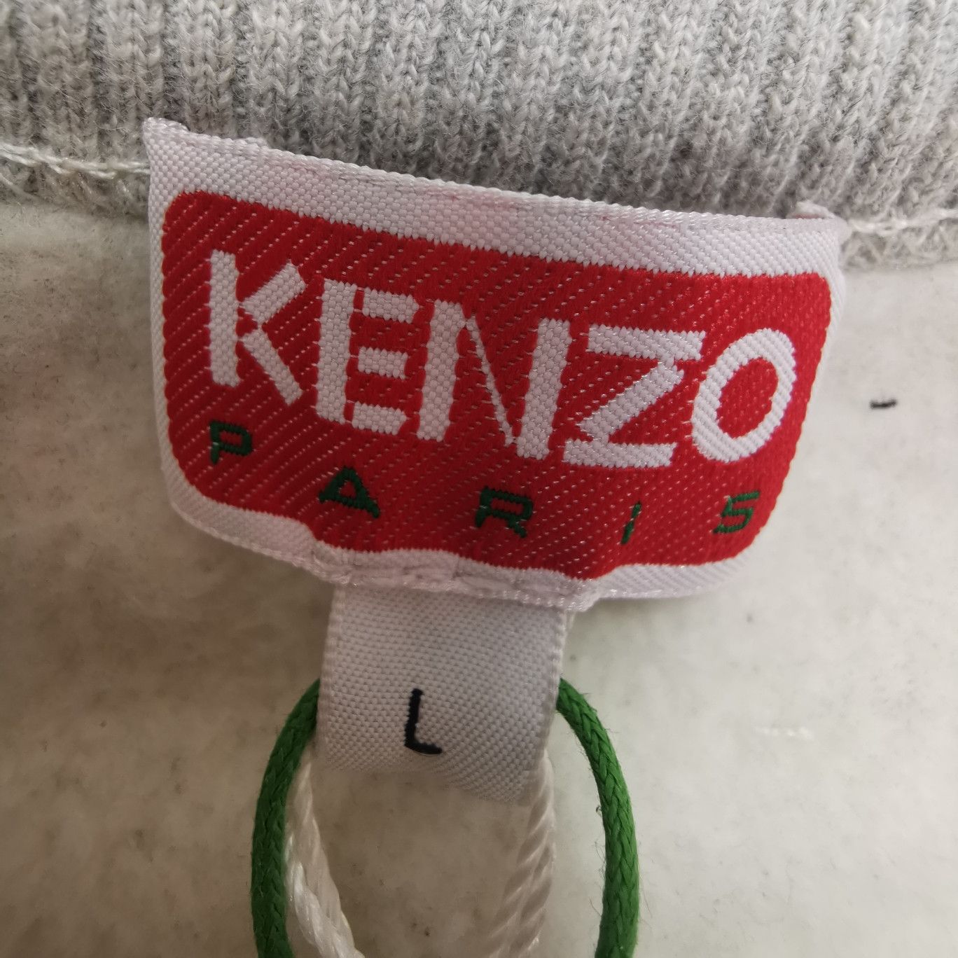 Kenzo Kenzo Graphic Logo Heather Gray Sweatshirt L Size US L / EU 52-54 / 3 - 7 Thumbnail
