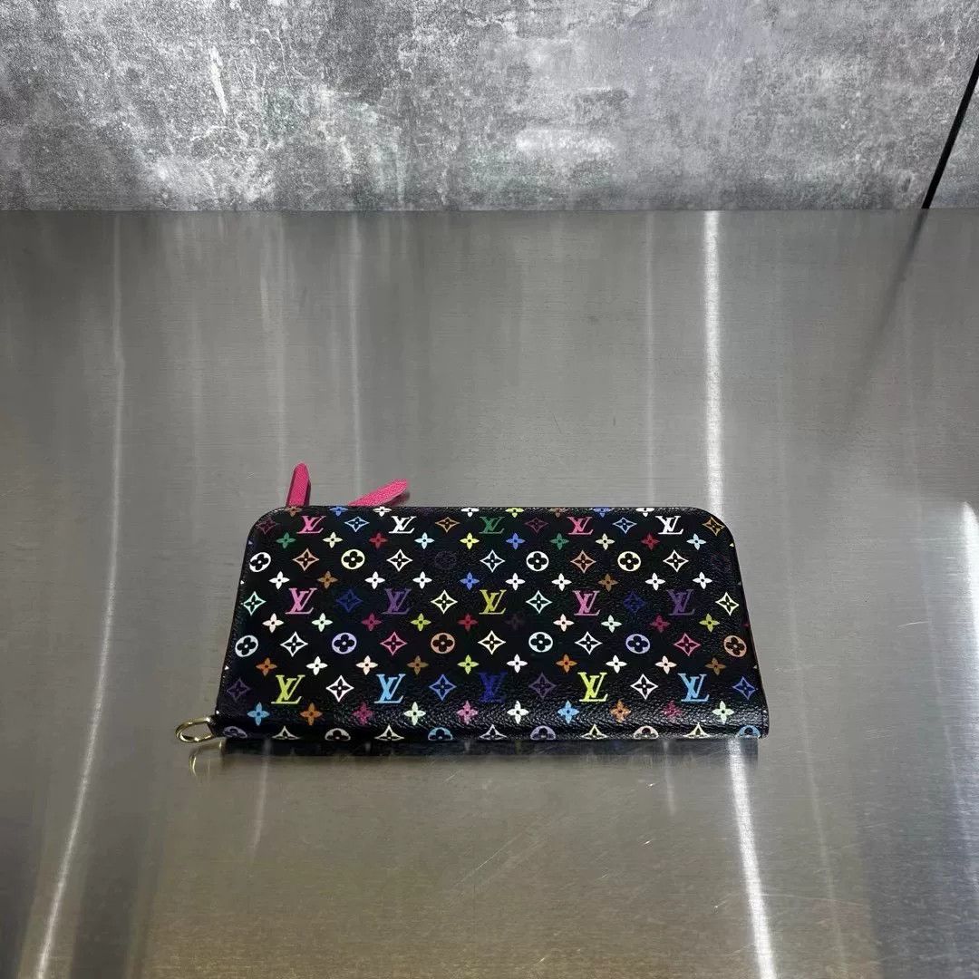 Louis Vuitton Louis Vuitton Long Black Wallet one size Men Size ONE SIZE - 2 Thumbnail