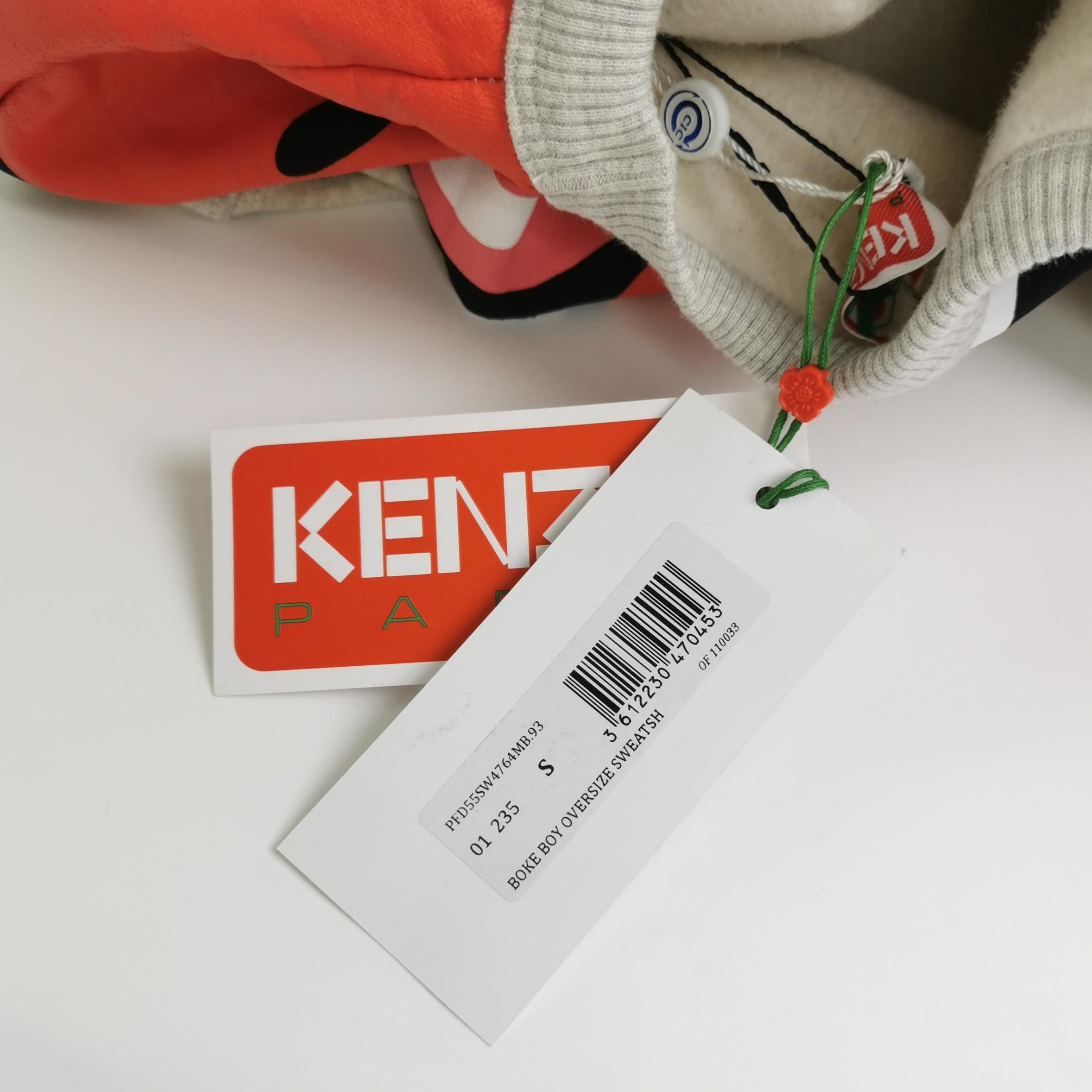 Kenzo Kenzo Boke Boy Graphic Sweatshirt Size S Size US S / EU 44-46 / 1 - 6 Thumbnail
