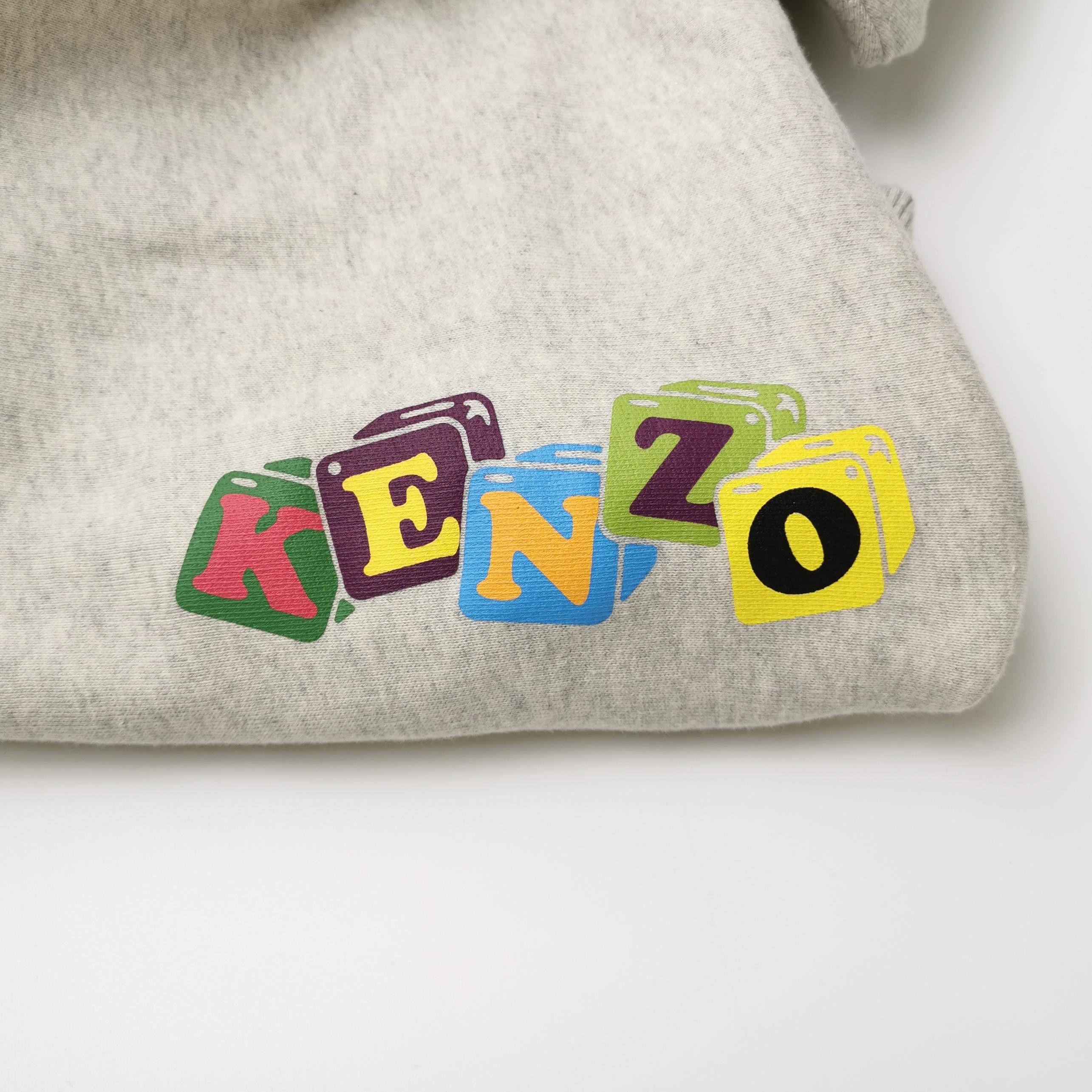 Kenzo Kenzo Boke Flower Graphic Sweatshirt Size L Size US L / EU 52-54 / 3 - 4 Thumbnail