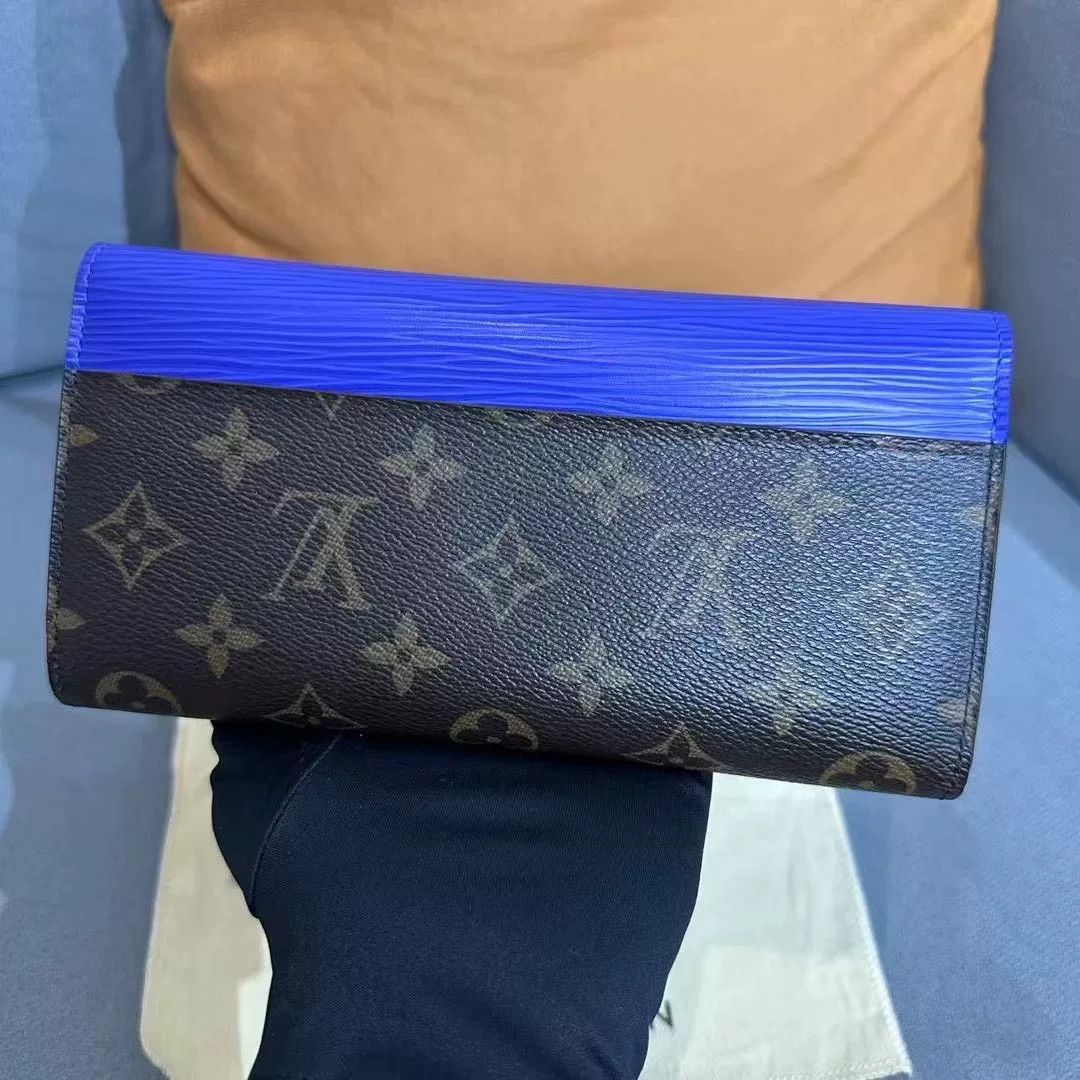 Louis Vuitton Louis Vuitton Blue Wallet one size Men Size ONE SIZE - 2 Thumbnail