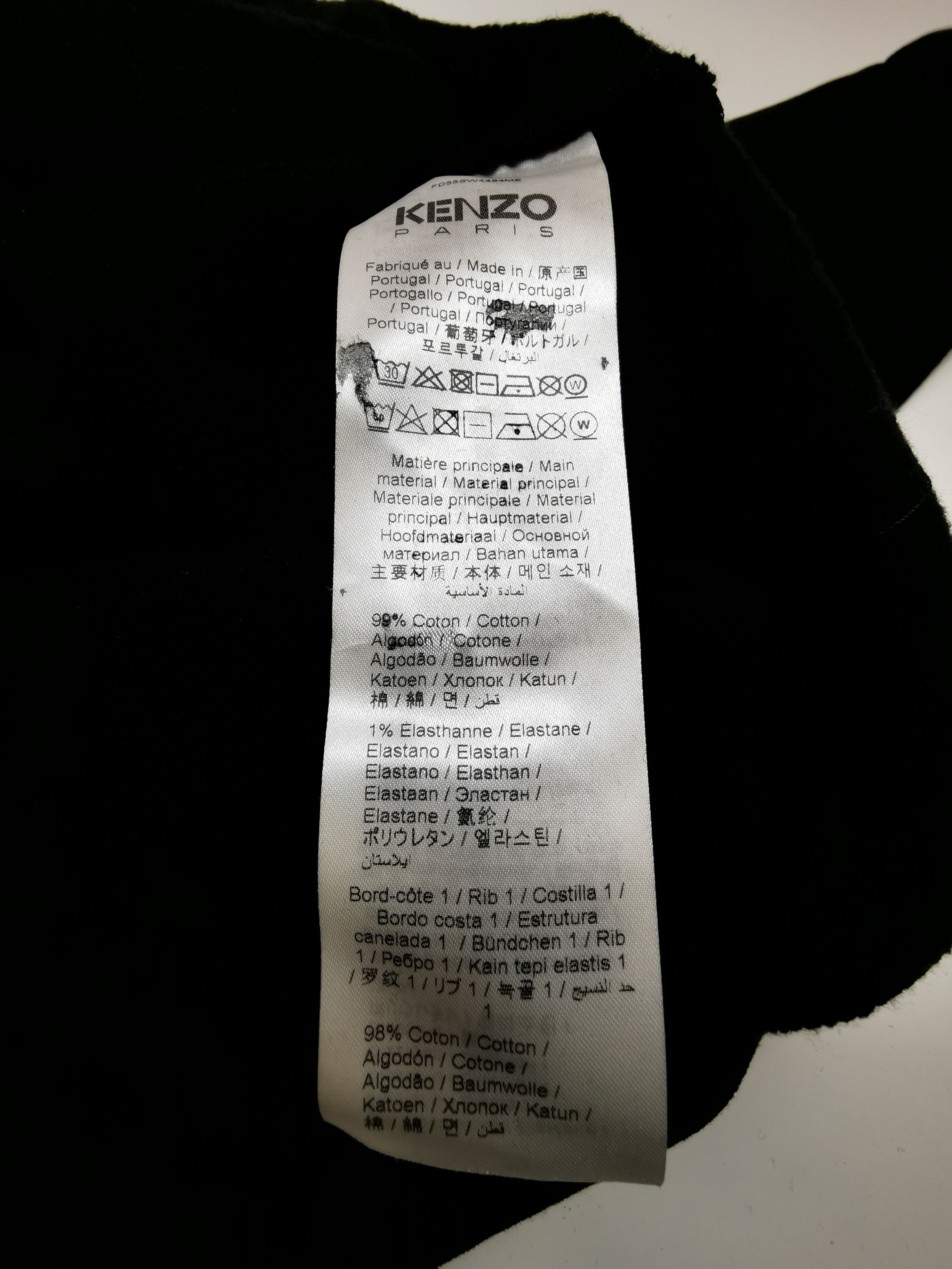 Kenzo Kenzo Paris Logo Patch Hoodie US M Size US M / EU 48-50 / 2 - 10 Thumbnail