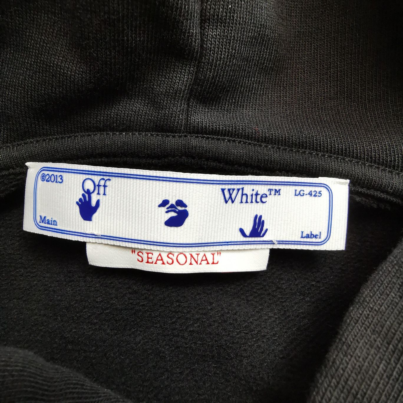 Off-White Off-White Logo Graphic Hoodie Size L Size US L / EU 52-54 / 3 - 7 Thumbnail