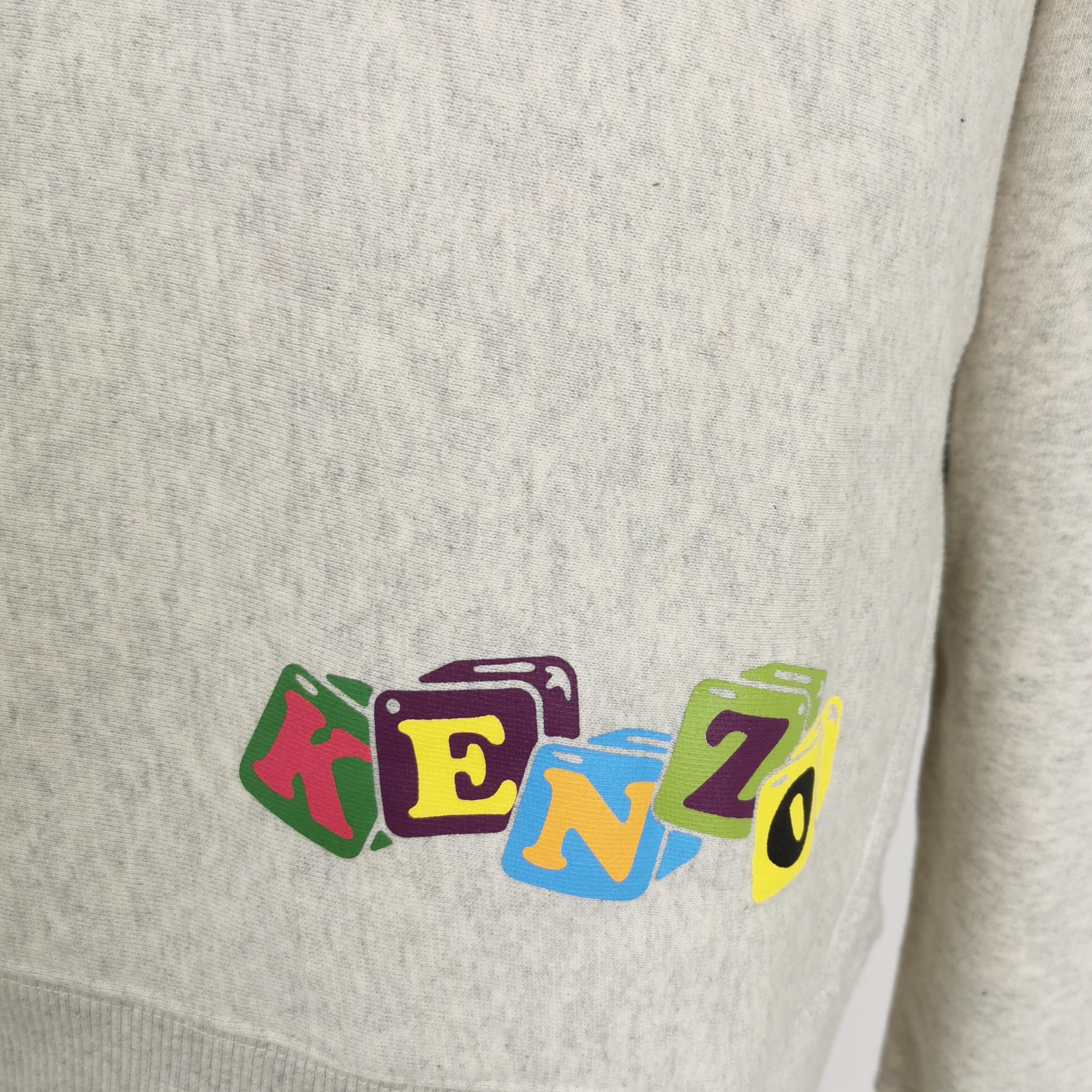 Kenzo Kenzo Boke Boy Oversized Sweatshirt XS Size US XS / EU 42 / 0 - 4 Thumbnail