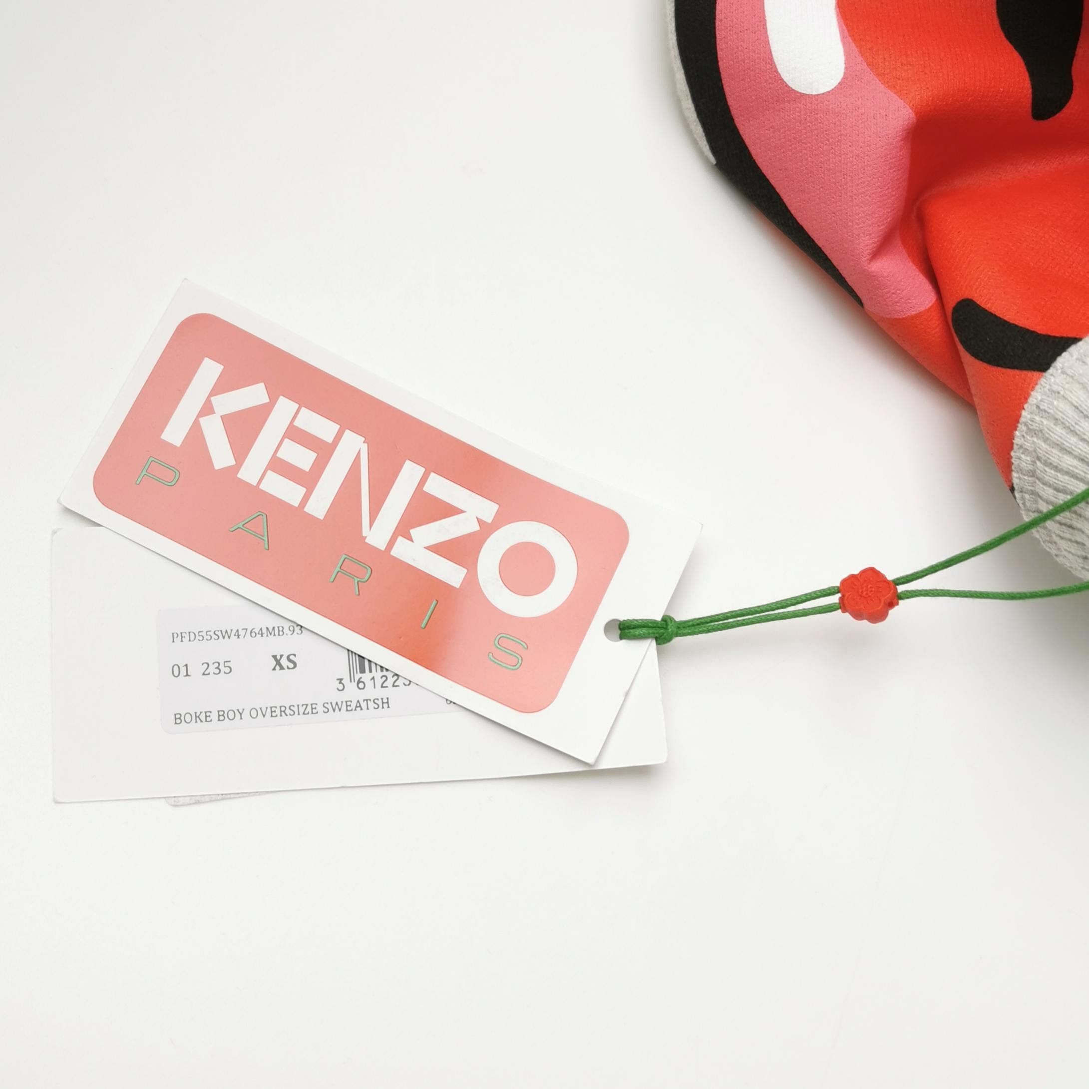 Kenzo Kenzo Boke Boy Oversized Sweatshirt XS Size US XS / EU 42 / 0 - 5 Thumbnail