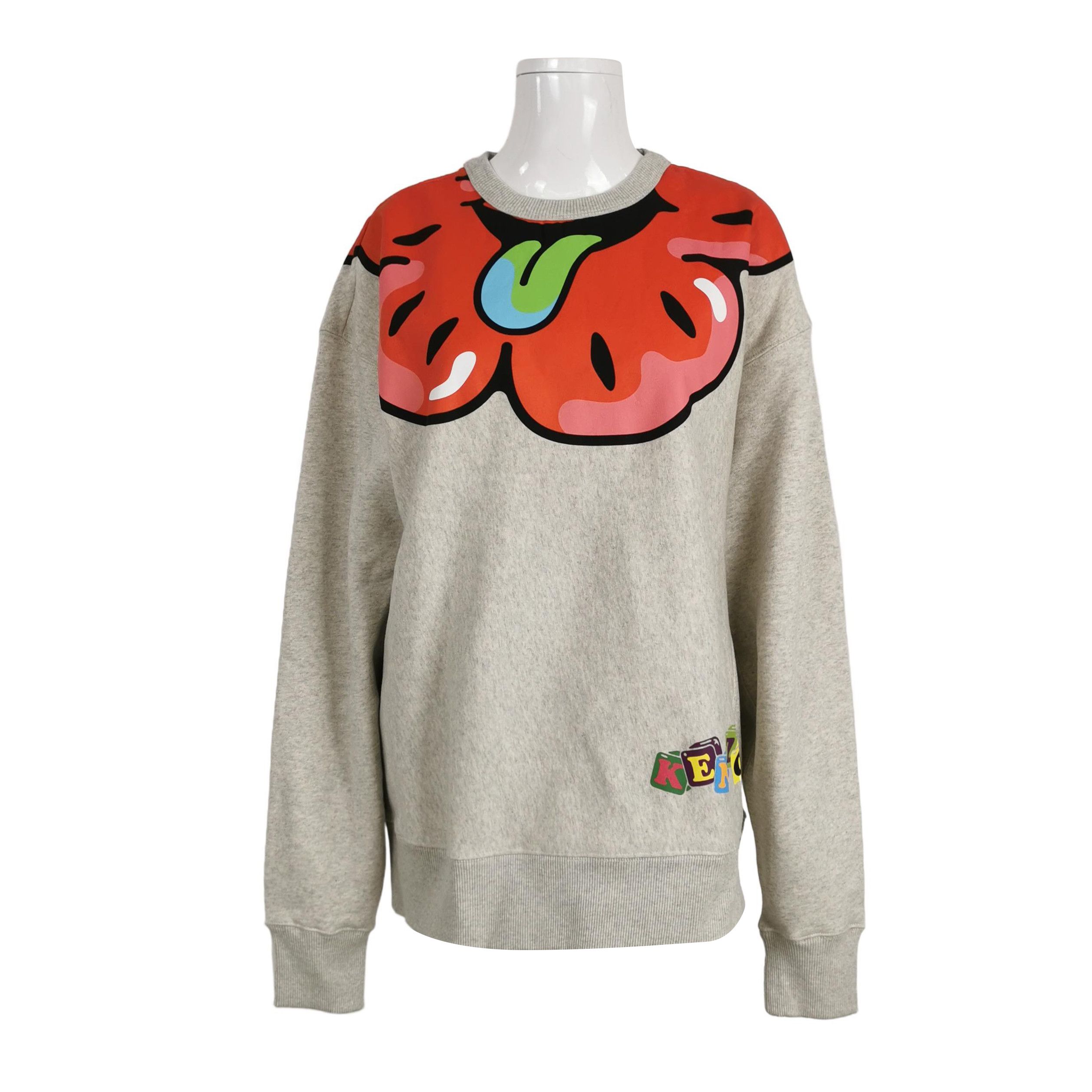 Kenzo Kenzo Boke Flower Graphic Sweatshirt US S Size US S / EU 44-46 / 1 - 2 Thumbnail